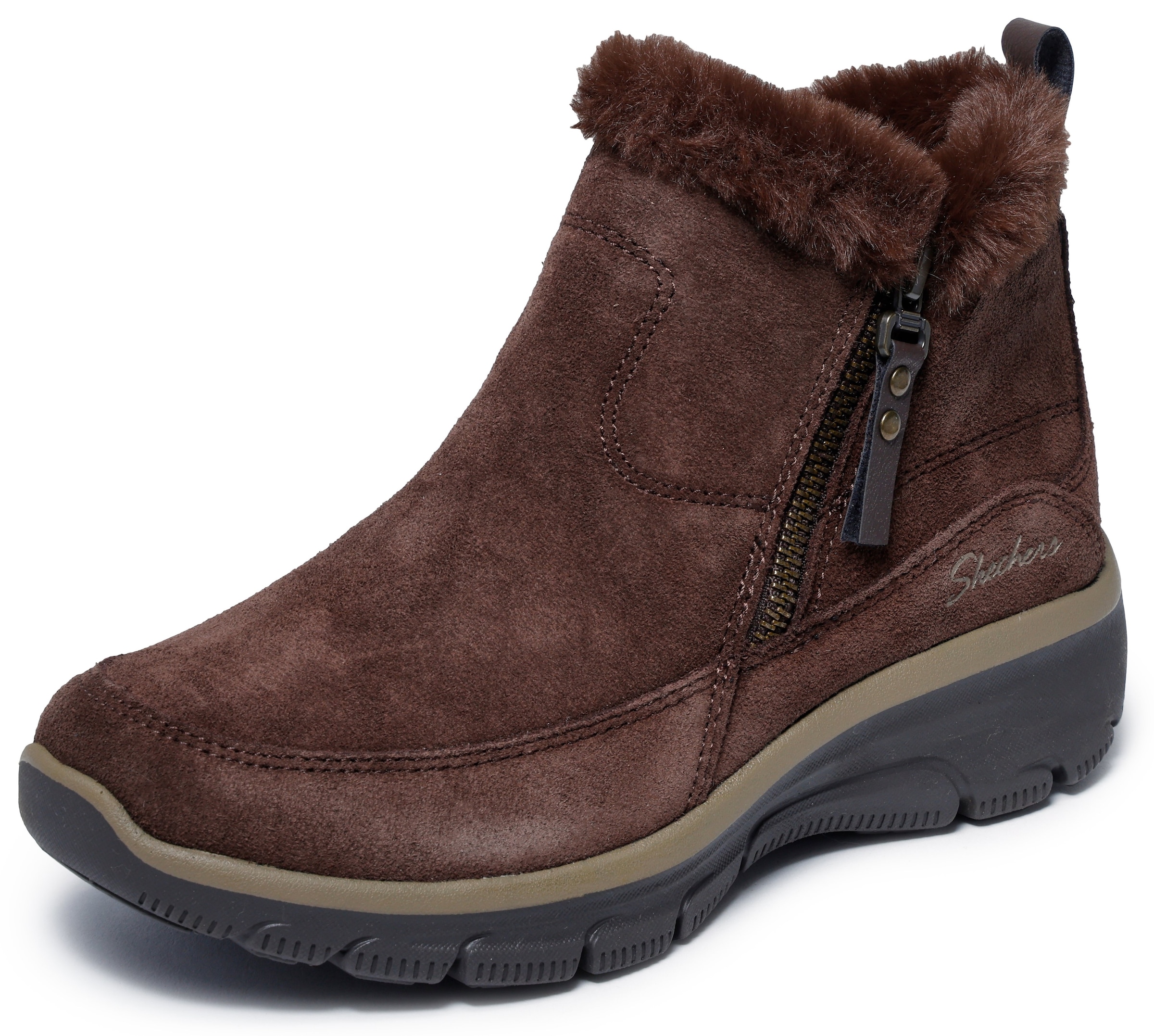 Skechers Winterboots »EASY GOING-COOL ZIP«  Winterschuh, Reissverschlussstiefel mit 3M Scotchgard-Imprägnierung