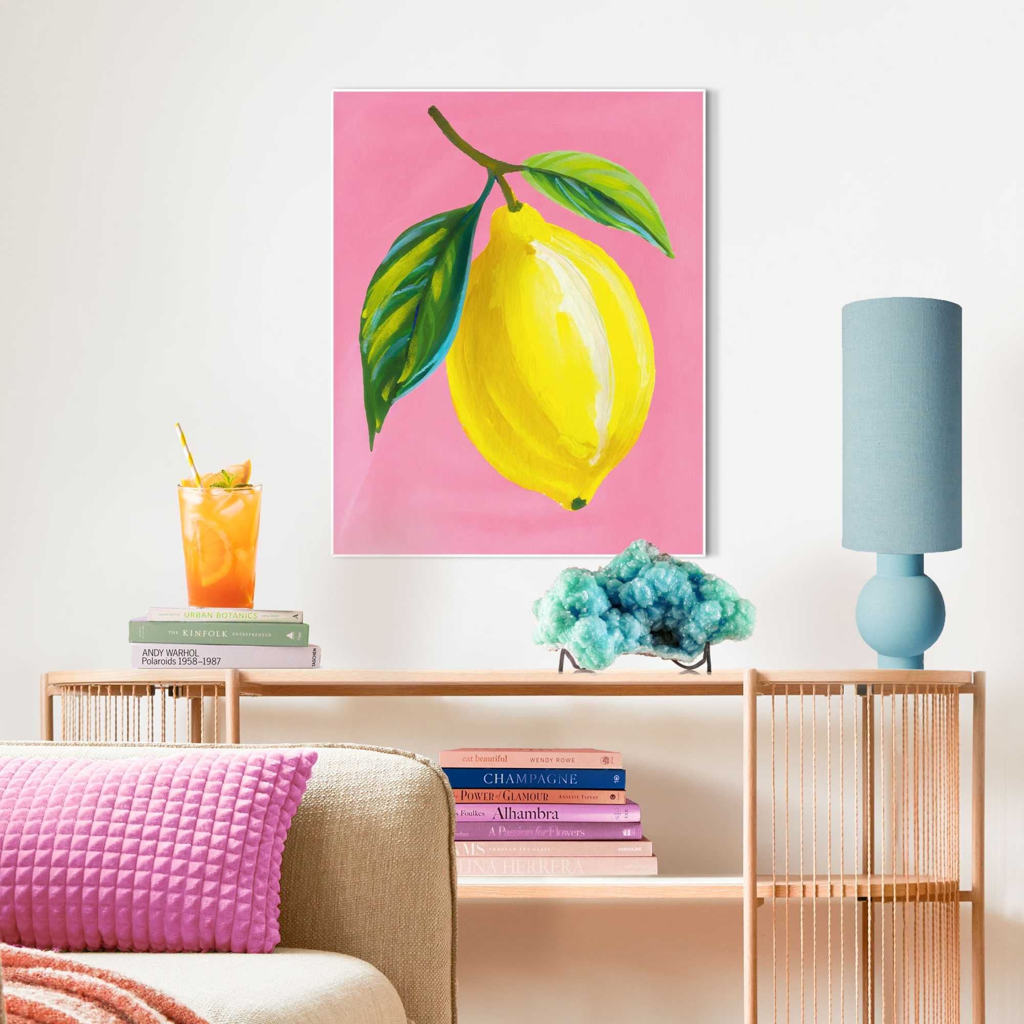 Image of Reinders Bild mit Rahmen "Juicy Lemon"