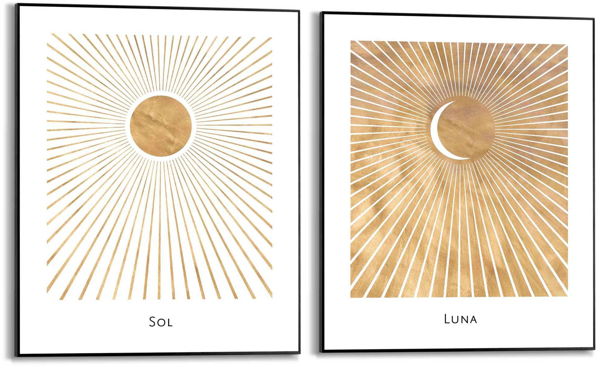 Image of Reinders Poster "Sonne und Mond"
