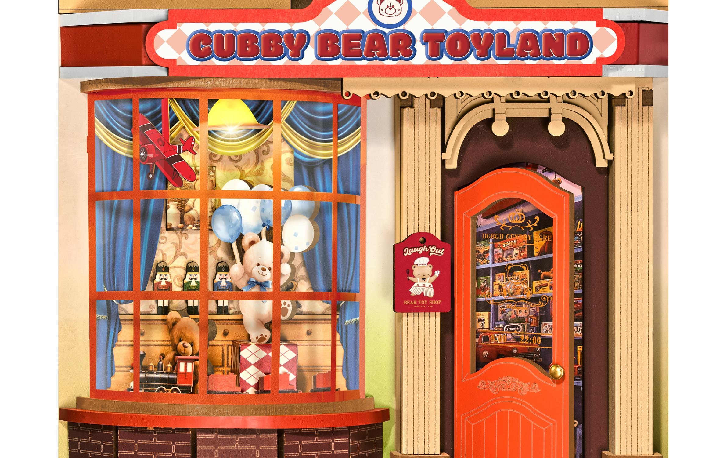   Modellbausatz »Rolife Fairytale Amusement Park Bücherregal-Einsatz« 257 Stk. tlg.