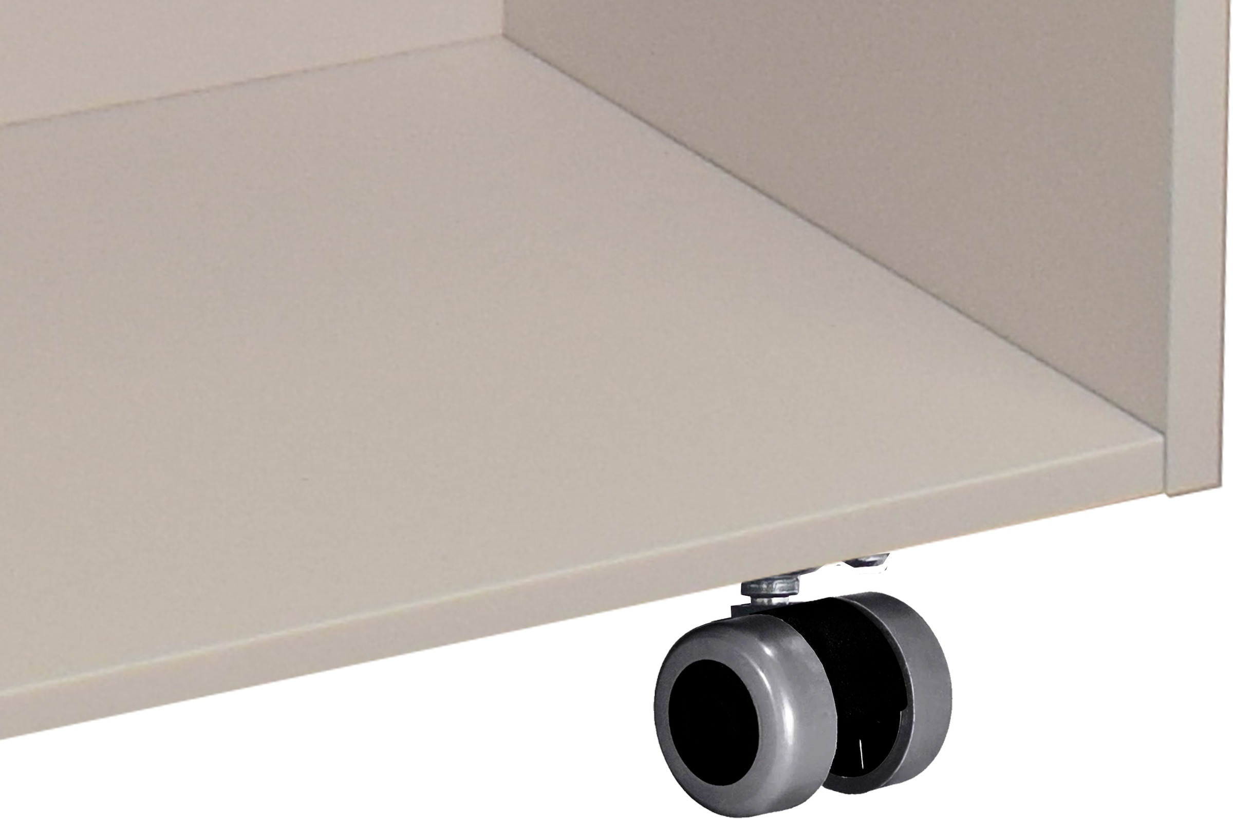 Mäusbacher Couchtisch Couchtisch auf Rollen BHT 75/42/75 cm mit 1 Schublade, 1 offenes Fach