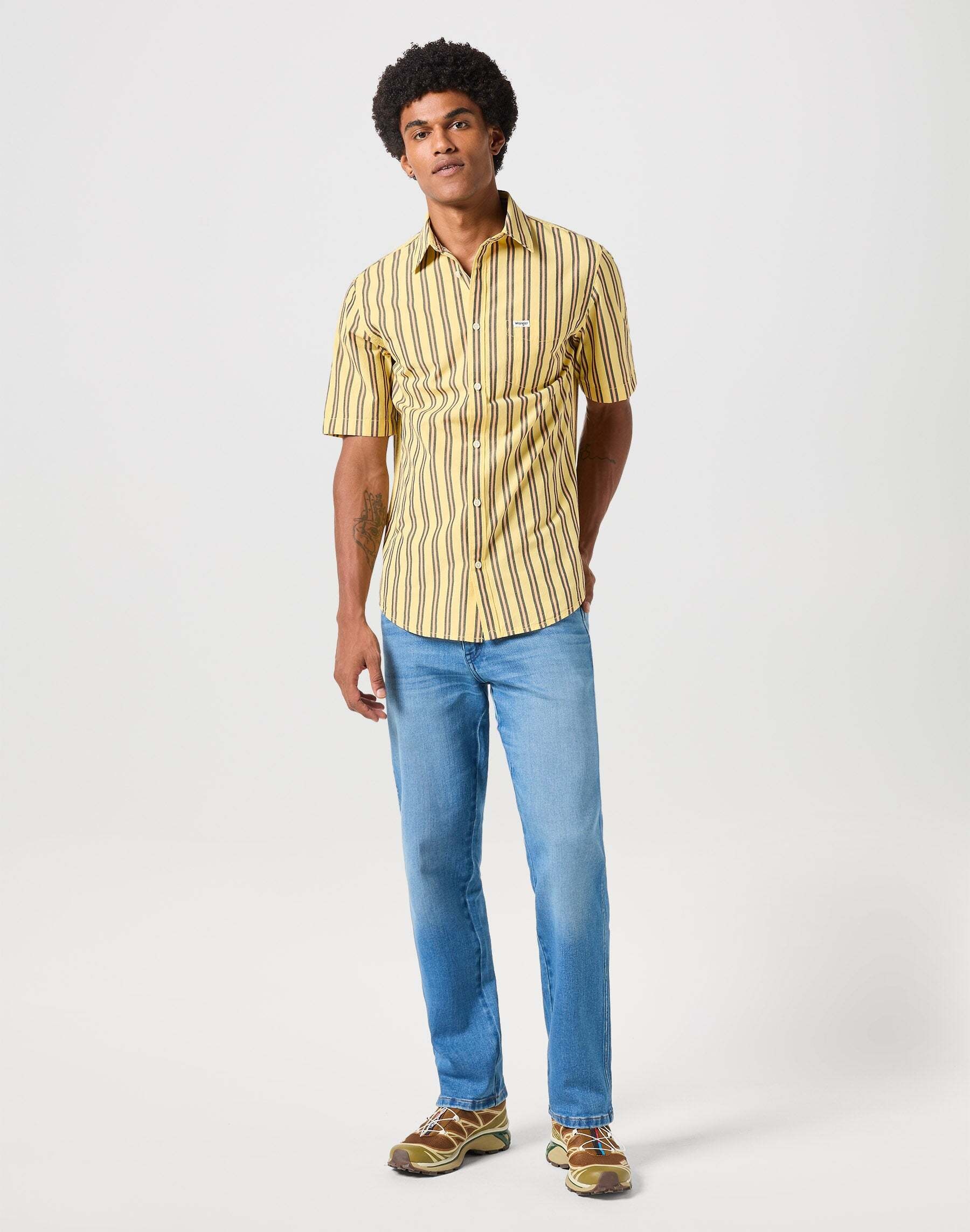 Wrangler Regular-fit-Jeans »Wrangler Jeans Straight Leg Texas High Stretch«
