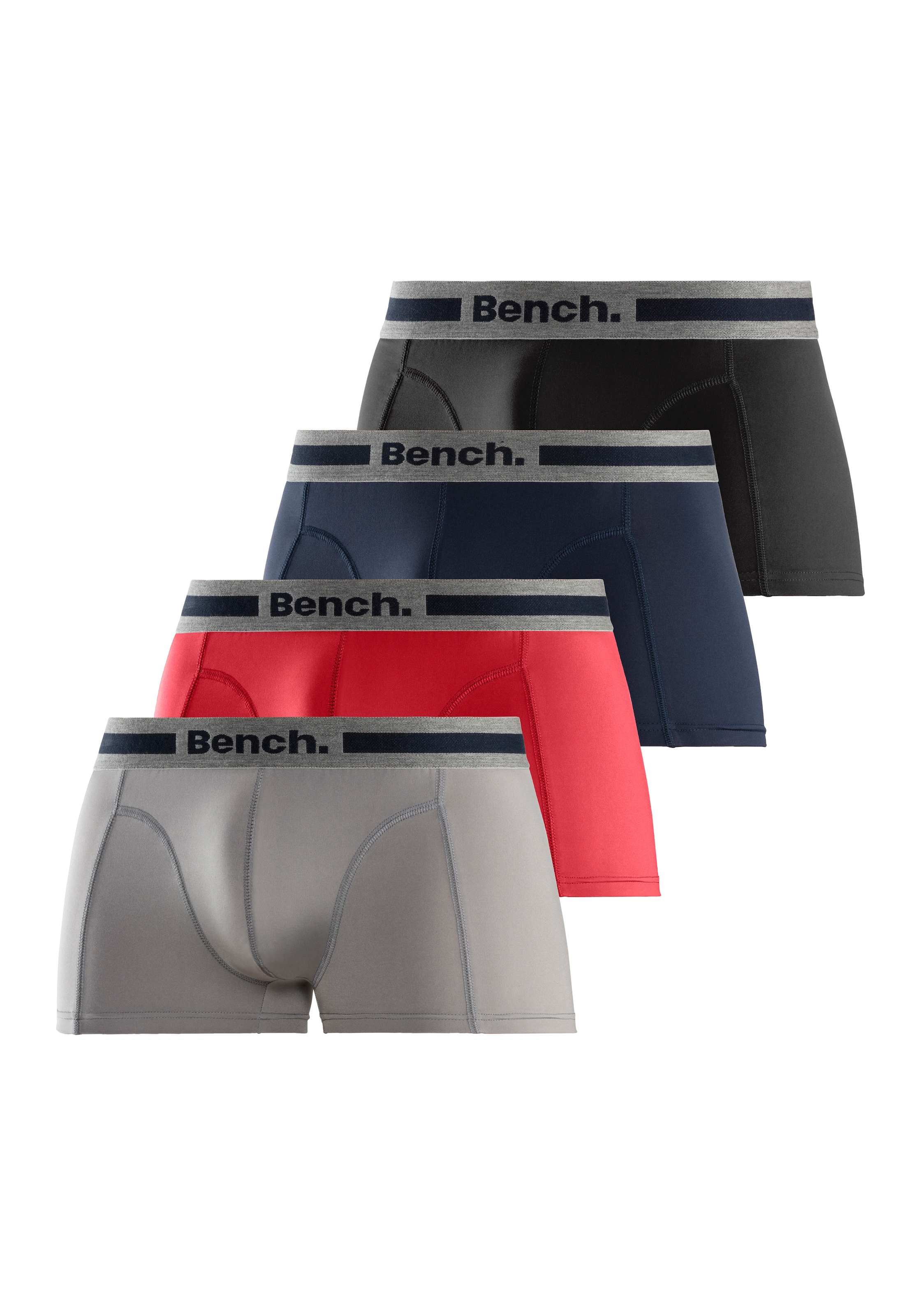 Bench. Funktionsboxer »Boxershorts für Herren« Packung, 4 Stk. Unterhosen aus Microfaser