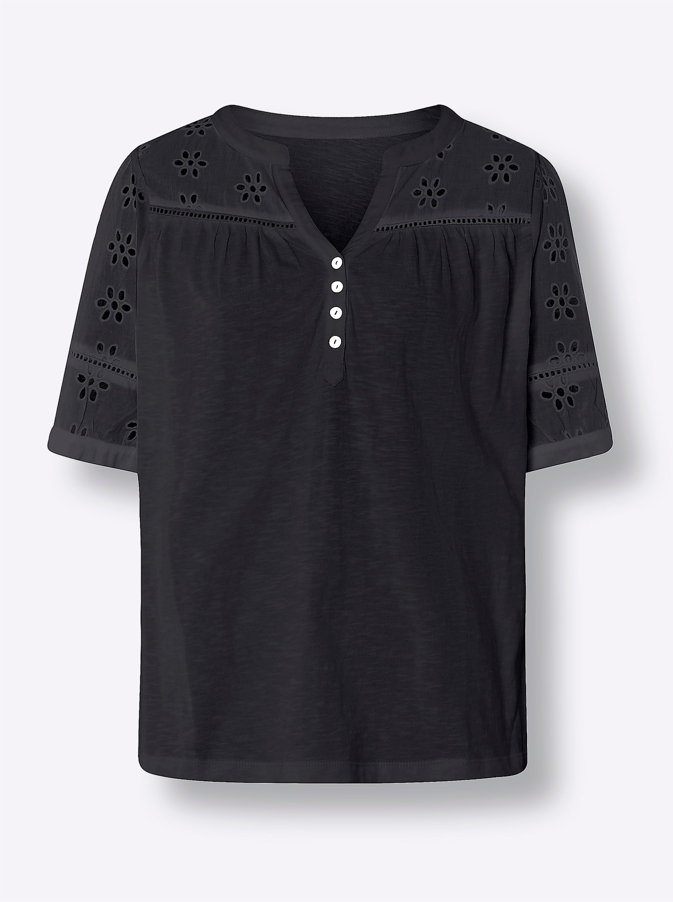 heine Spitzenshirt »Blusenshirt«, (1 tlg.)