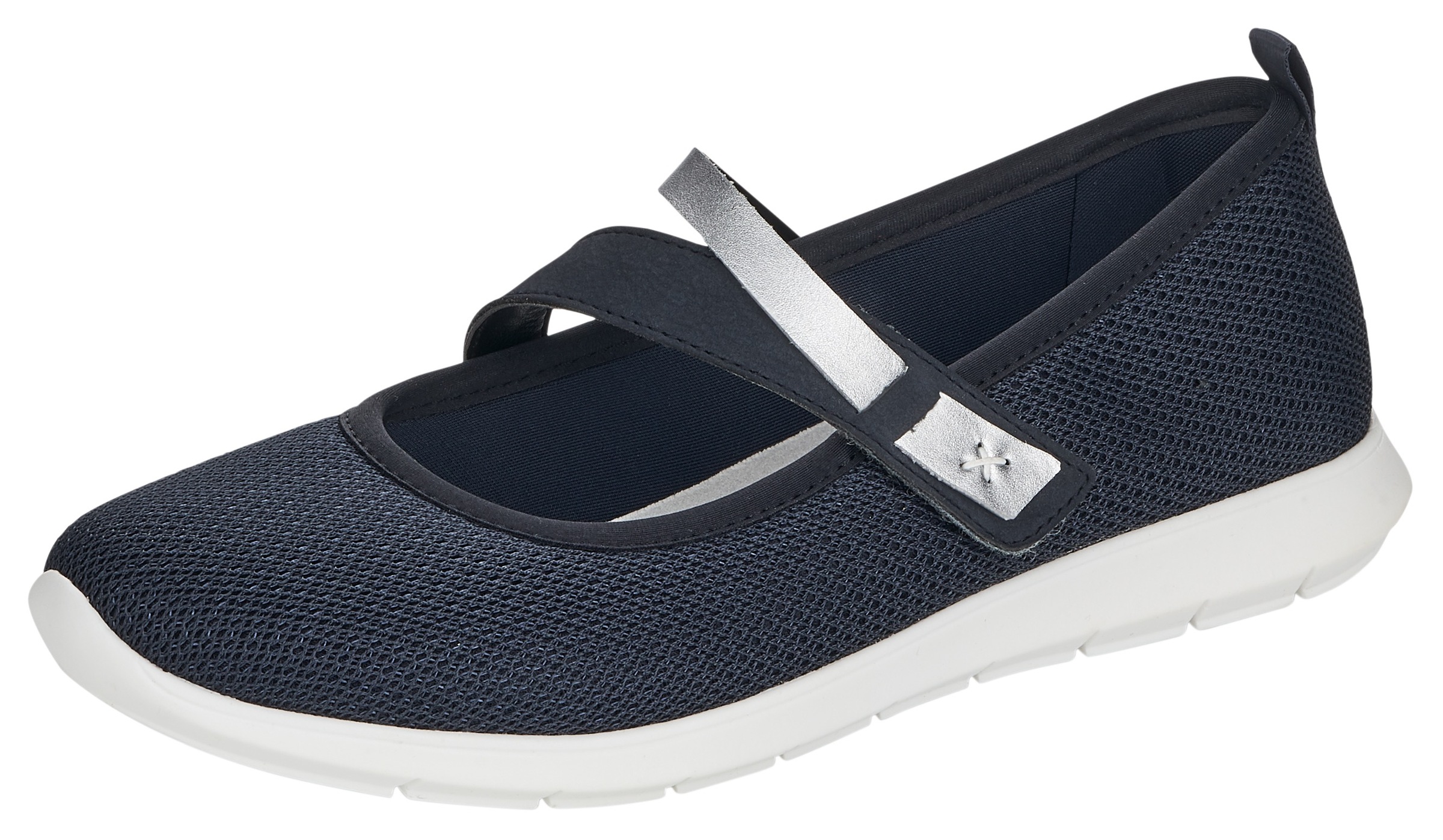 Image of Remonte Riemchenballerina, mit Metallic-Riemchen bei Ackermann Versand Schweiz