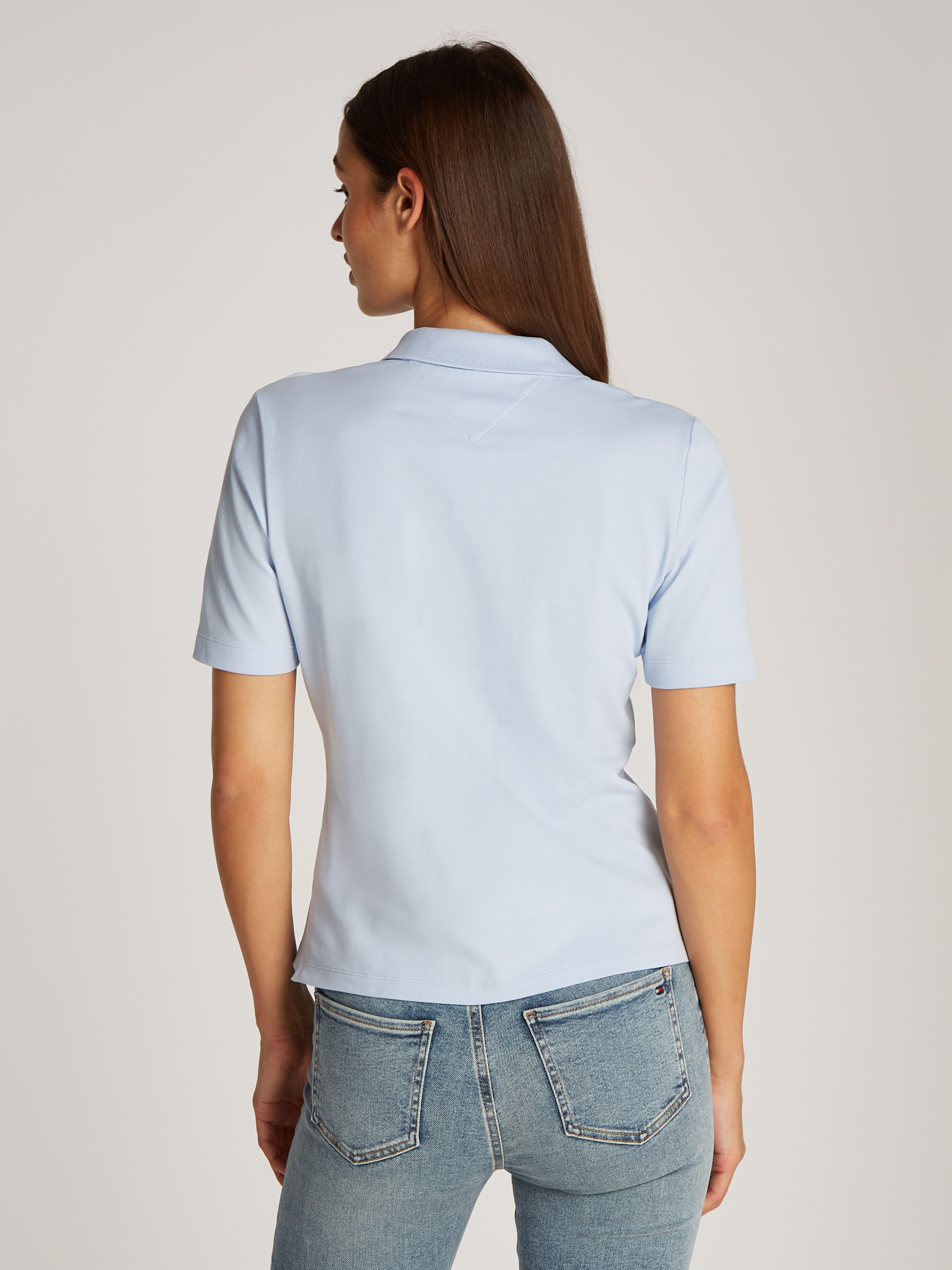 Tommy Hilfiger Poloshirt »1985 Regular Fit Pique Premium Polo«, mit Logo-Stickerei, mit Seitenschlitzen