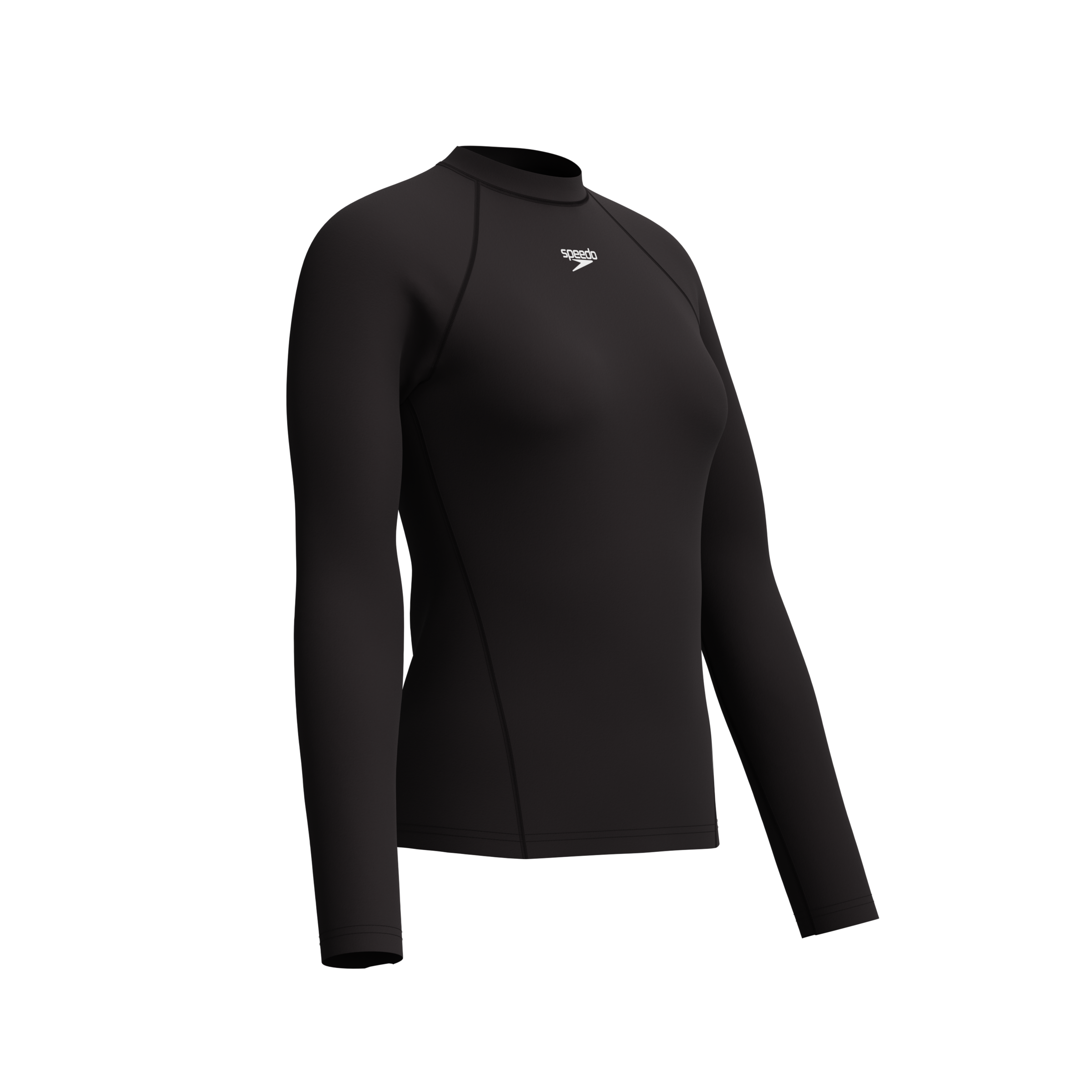 Speedo T-shirt fonctionnel »END+ L/S RASH TOP BLK«
