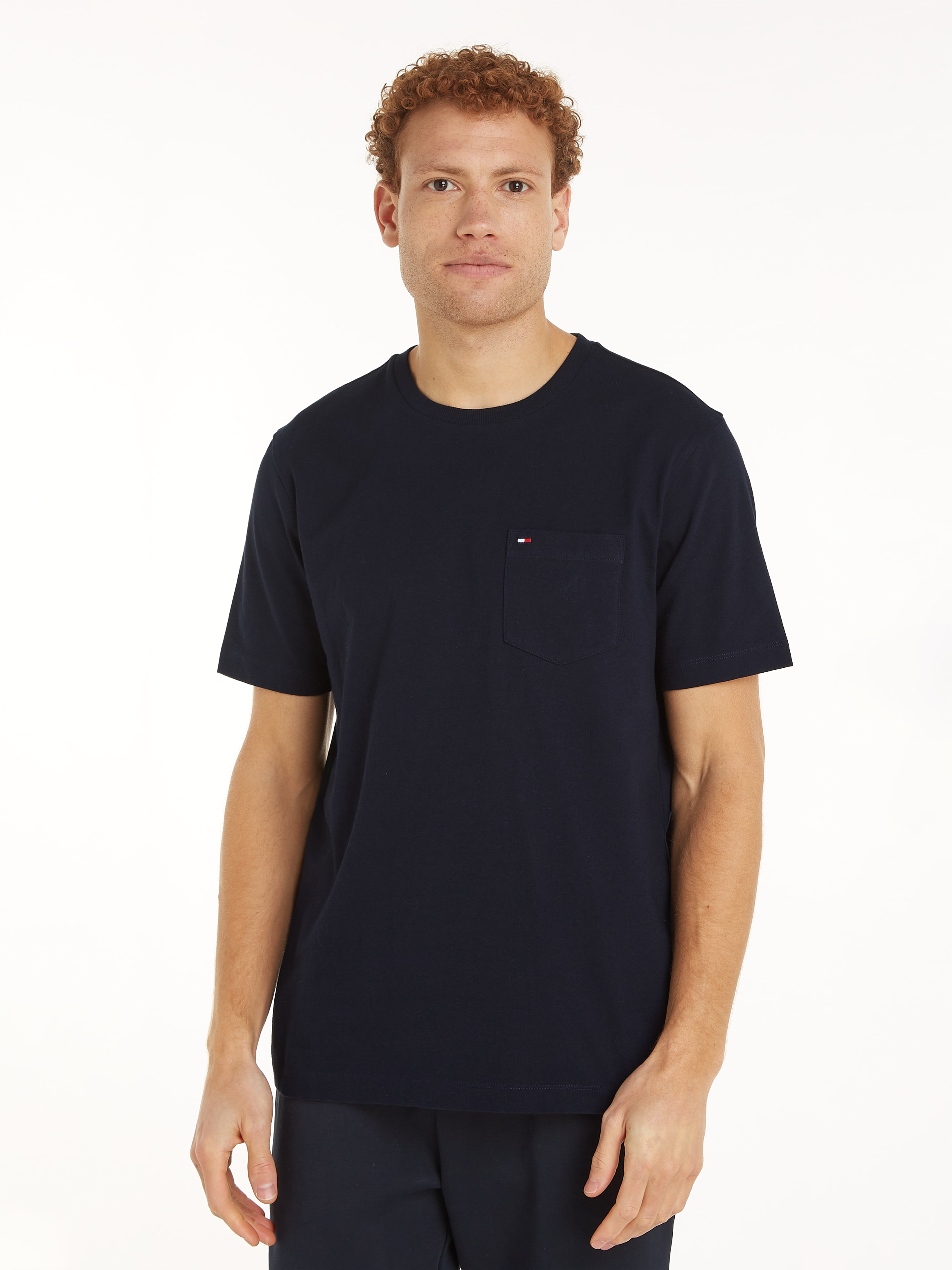 Tommy Hilfiger T-Shirt »ESSENTIAL SOLID POCKET TEE«
