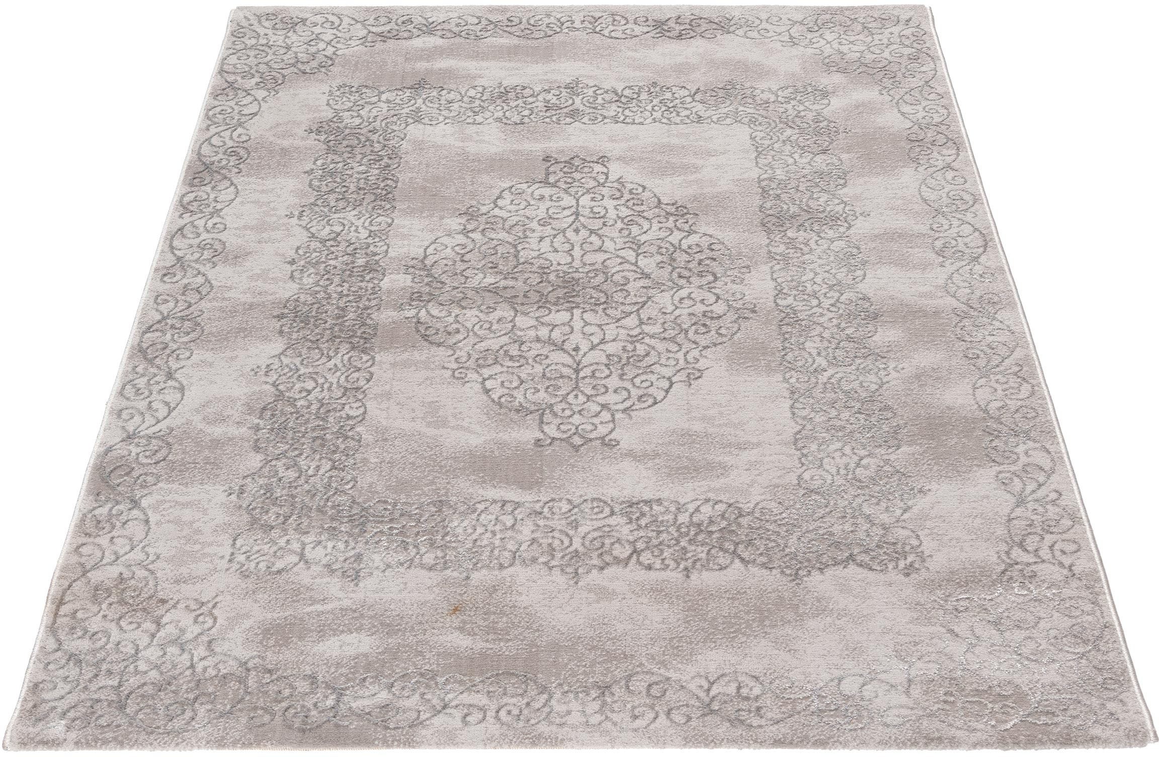 Image of Sehrazat Teppich »Lara 704«, rechteckig, 10 mm Höhe, Hoch Tief Struktur, Wohnzimmer bei Ackermann Versand Schweiz