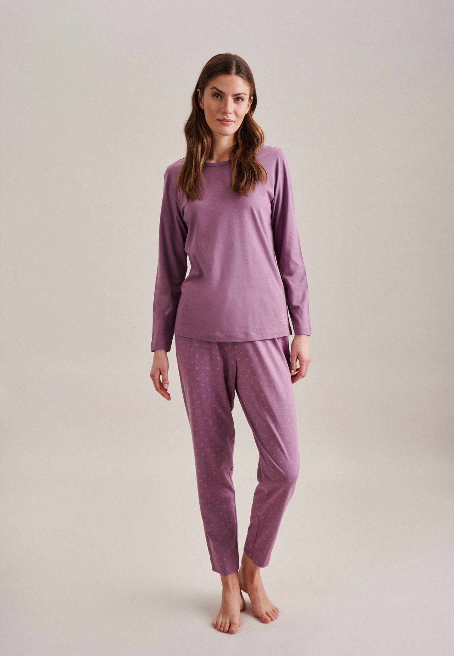 seidensticker Pyjama »Schwarze Rose«