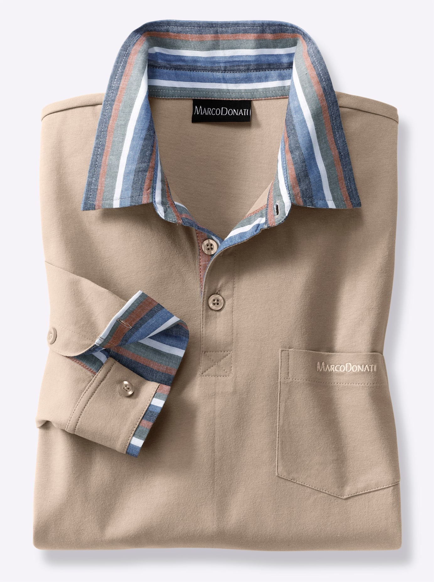Marco Donati Langarmshirt »Langarm-Shirt«, (1 tlg.)