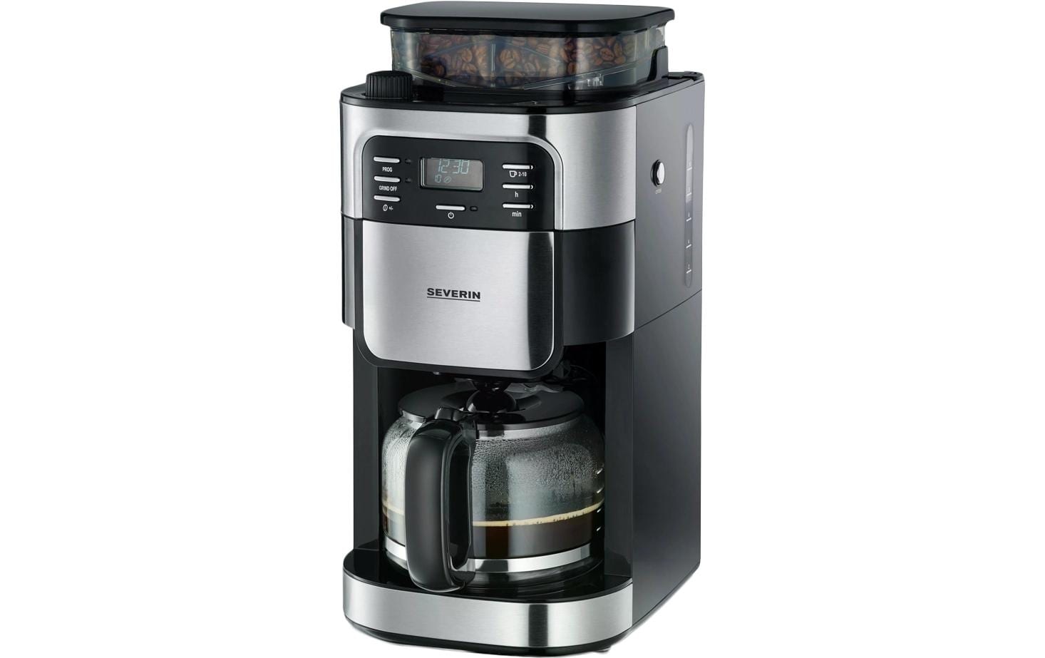 Image of Severin Filterkaffeemaschine "KA 4810 Schwarz/Silber"