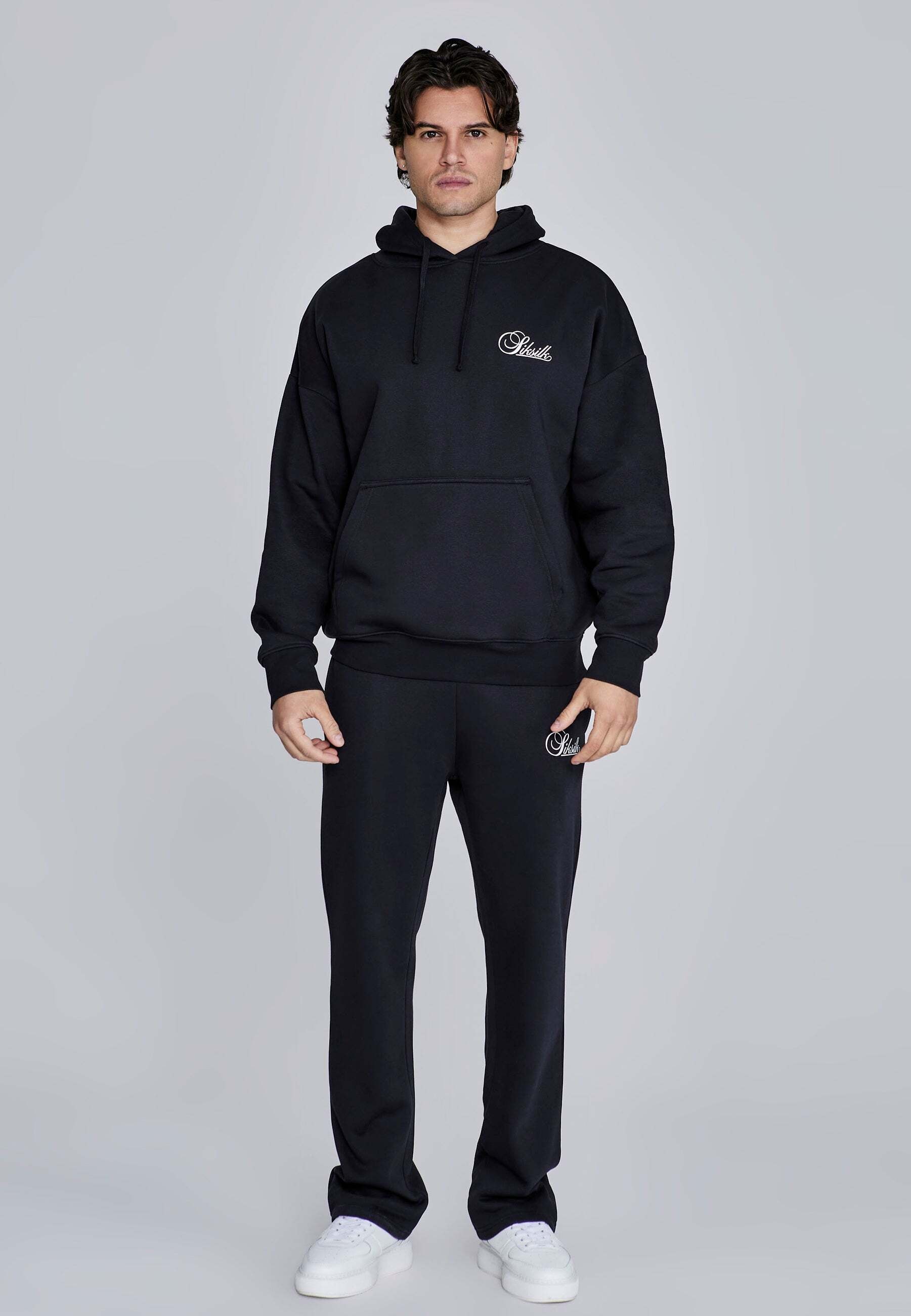 Siksilk Loungeanzug »Siksilk Kleidungsset Hoodie and Joggers Set«