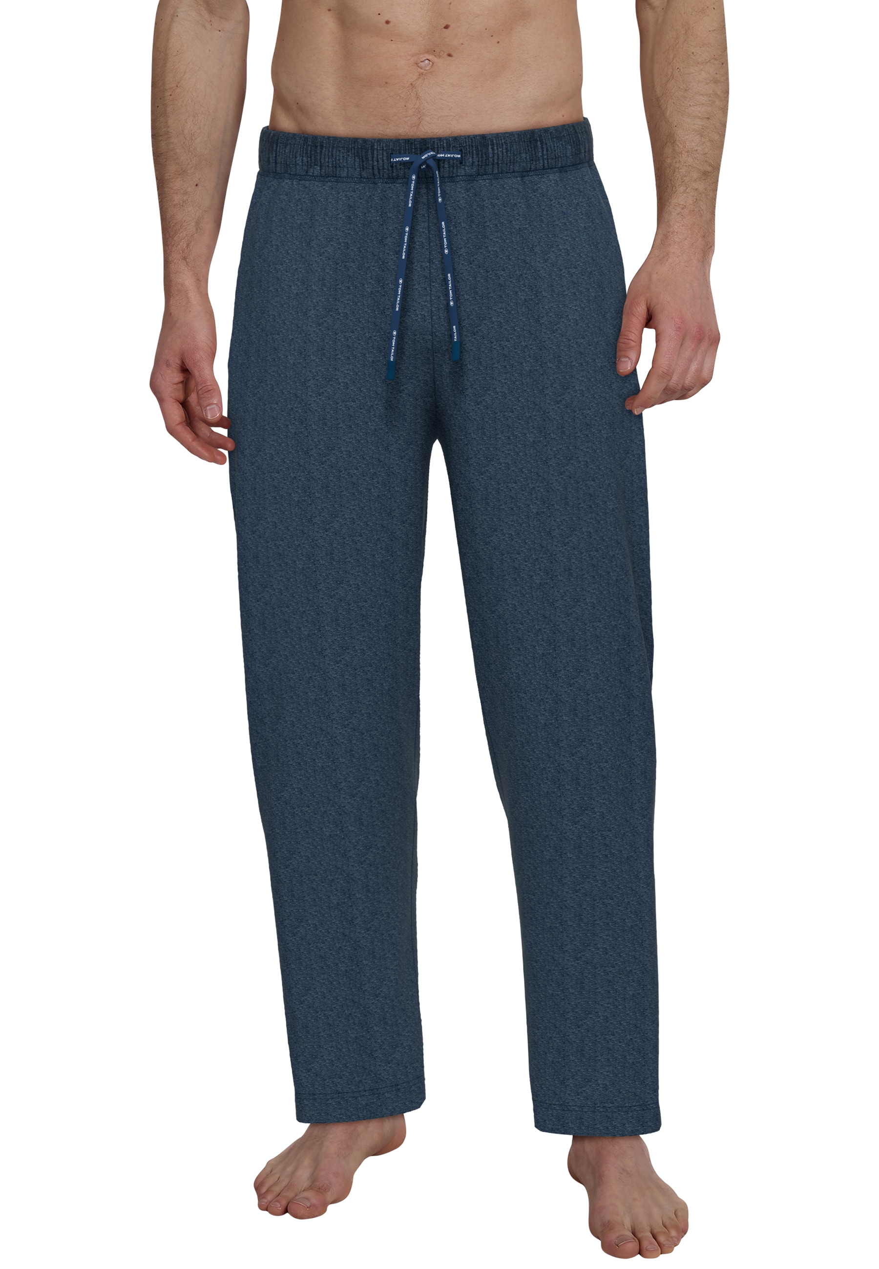 Image of TOM TAILOR Pyjamahose "Tennessee" mit Gummizug und Bindeband, Cotton Mix