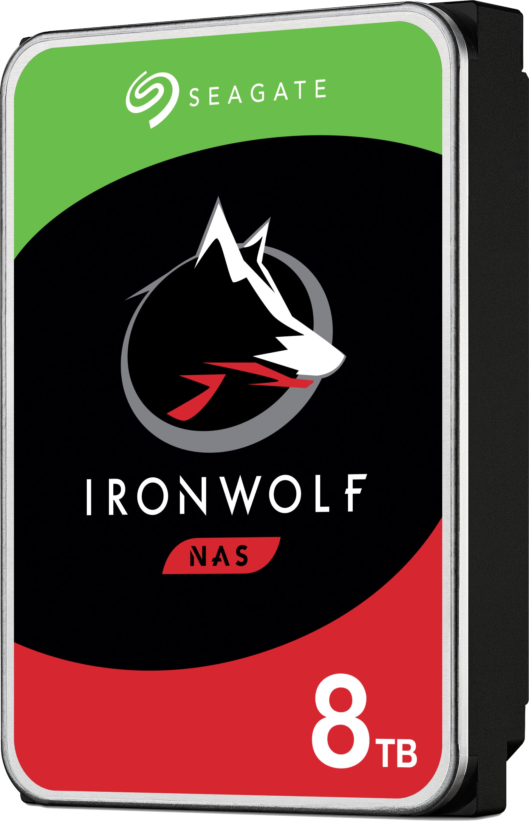 Seagate HDD-NAS-Festplatte »IronWolf«, 3,5 Zoll, Anschluss SATA II