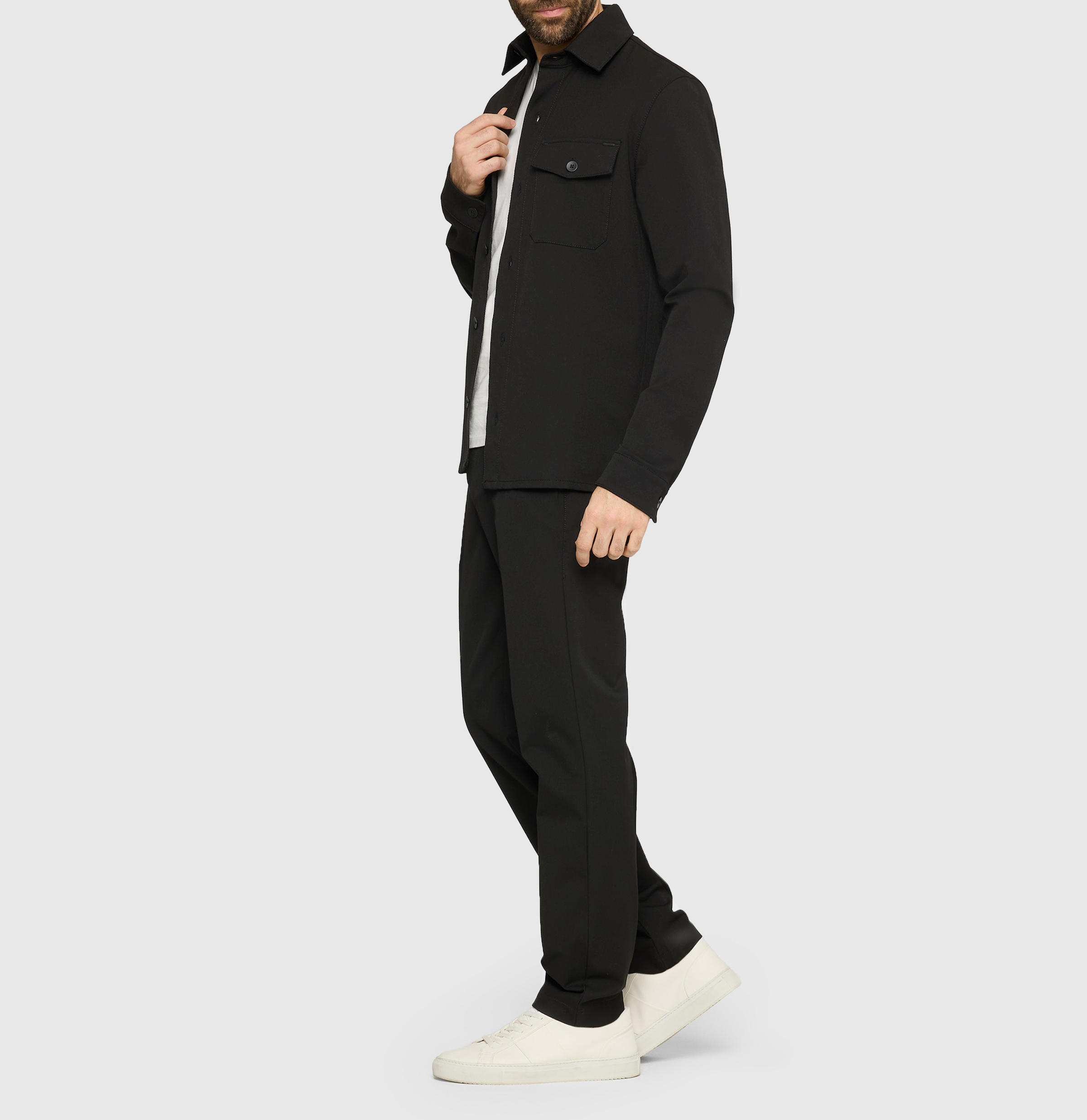 MAC Chemise d'extérieur »Overshirt« Over-Size- Look