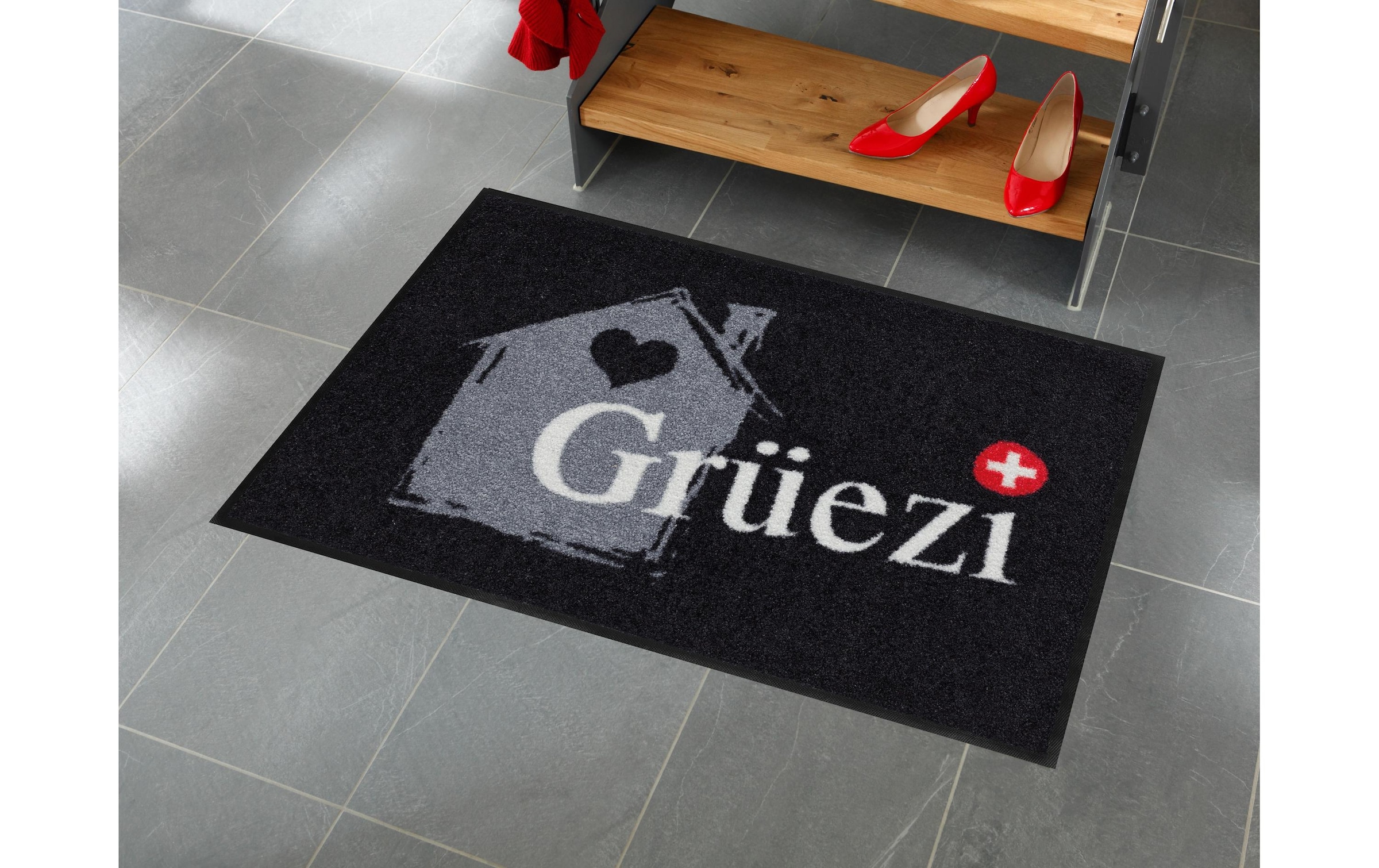 Salonloewe Fussmatte »Salonlöwe Grüezihaus Fussmatte« rechteckig