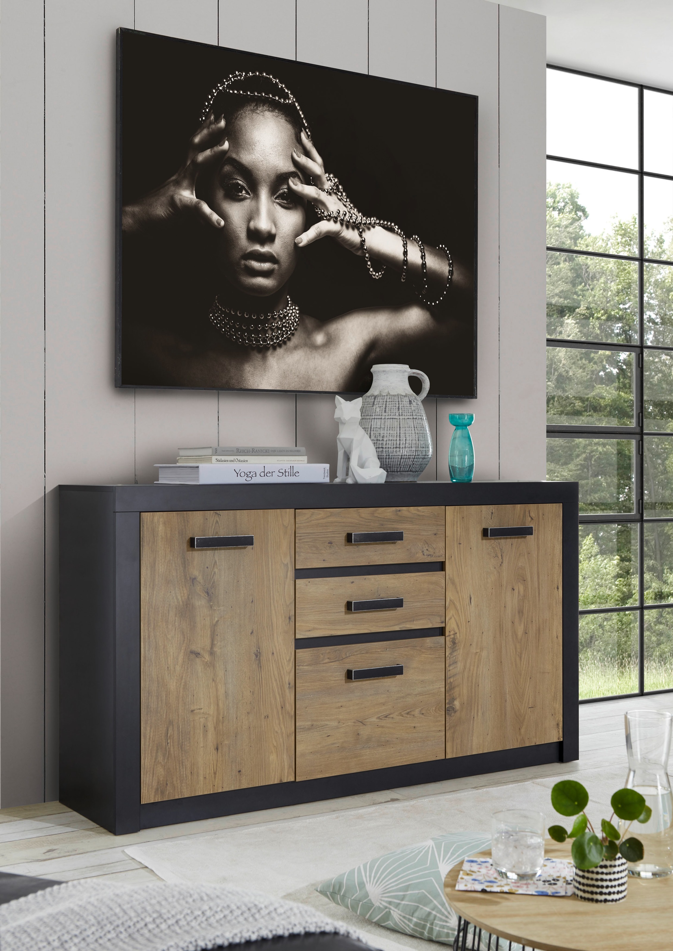 Image of my home Sideboard »Bruegge«, Mit einer dekorativen Rahmenoptik bei Ackermann Versand Schweiz