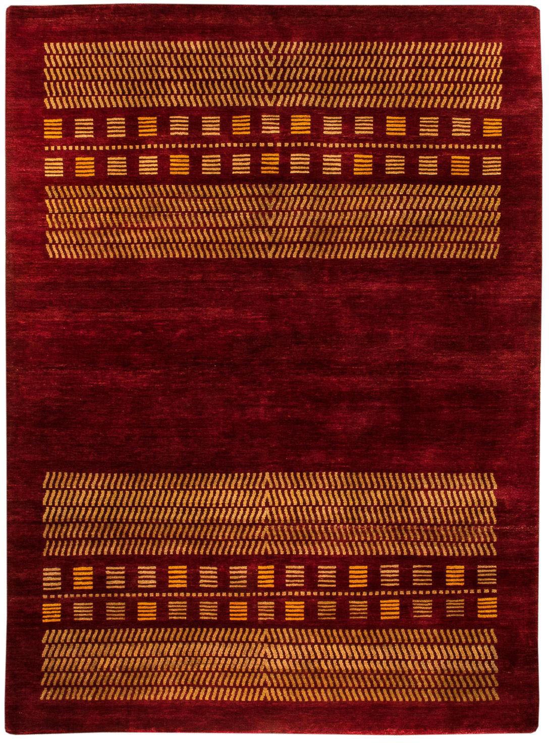 Image of morgenland Wollteppich »Loribaft Teppich handgeknüpft rot«, rechteckig, 11 mm Höhe, handgeknüpft bei Ackermann Versand Schweiz