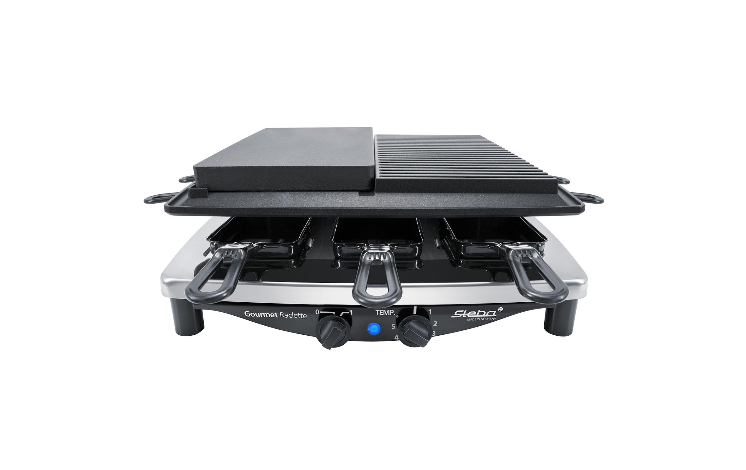 Steba Raclette »Raclette RC4 Plus Deluxe Chrom, 1450 W«