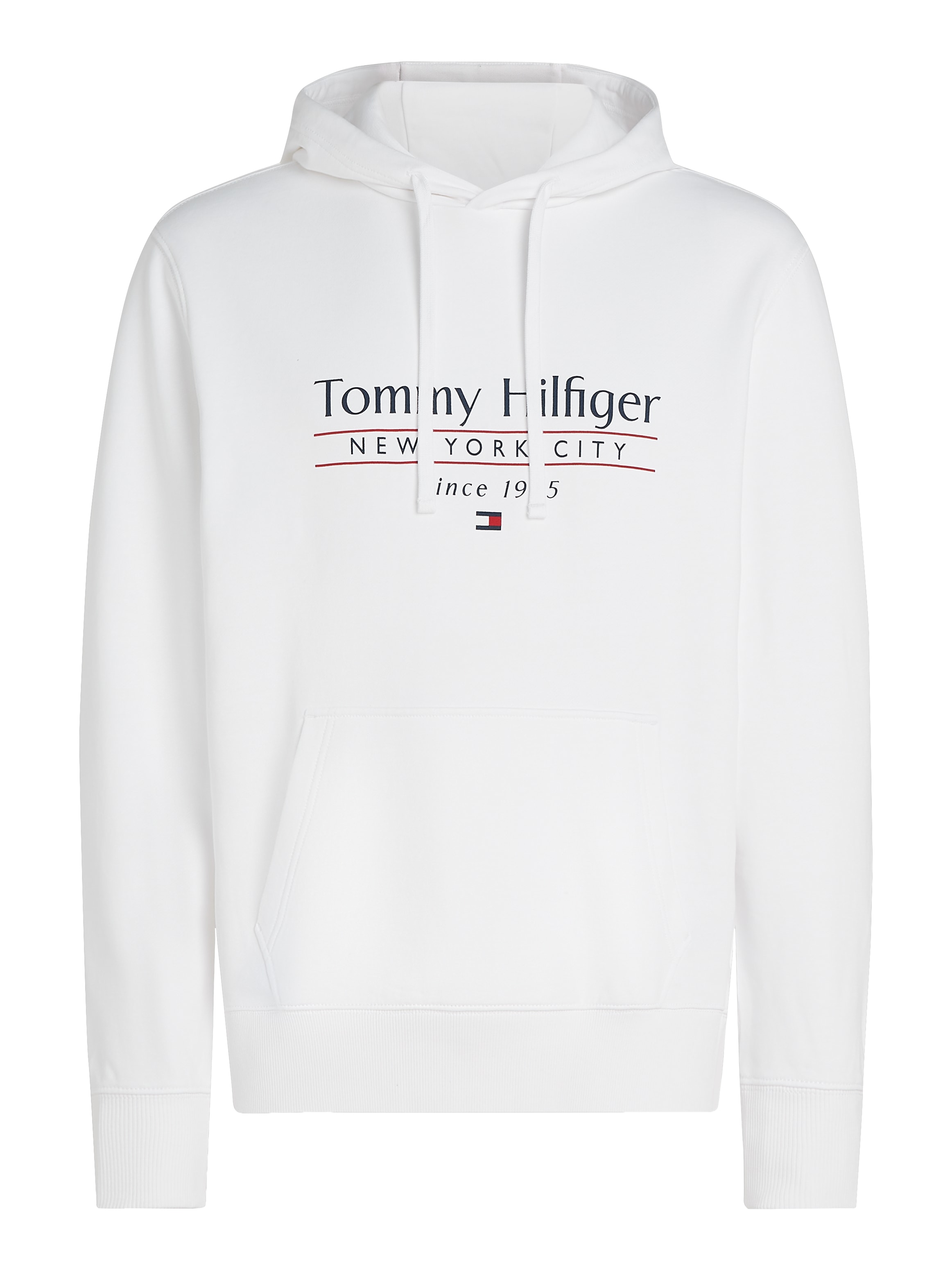 Tommy Hilfiger Hoodie »HILFIGER CENTER STACK HOODY«, mit grossem mehrfarbigen Print