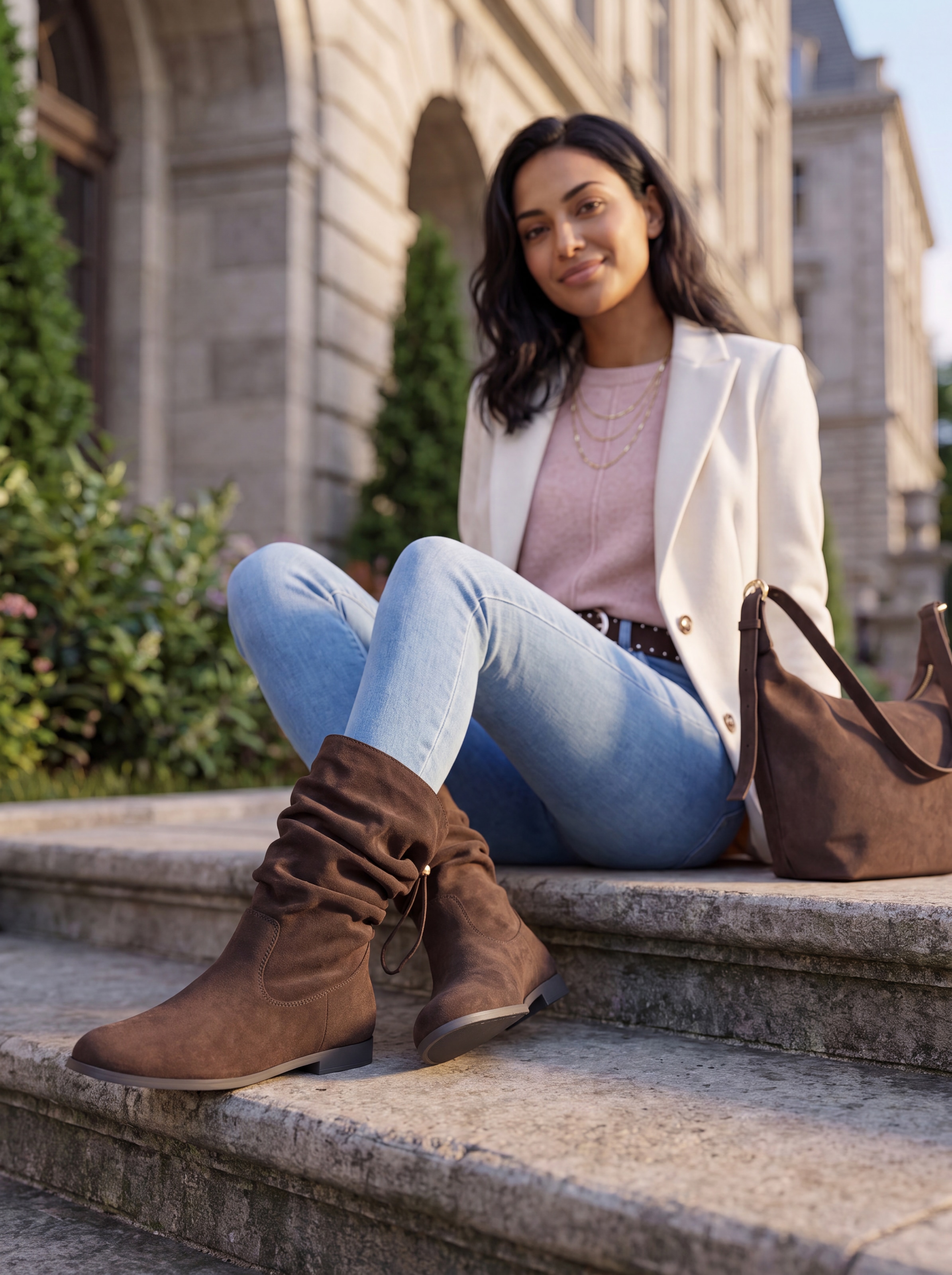 Vivance Handtasche »Schultertasche, Henkeltasche, Damentasche« NEU aus weichem Material VEGAN