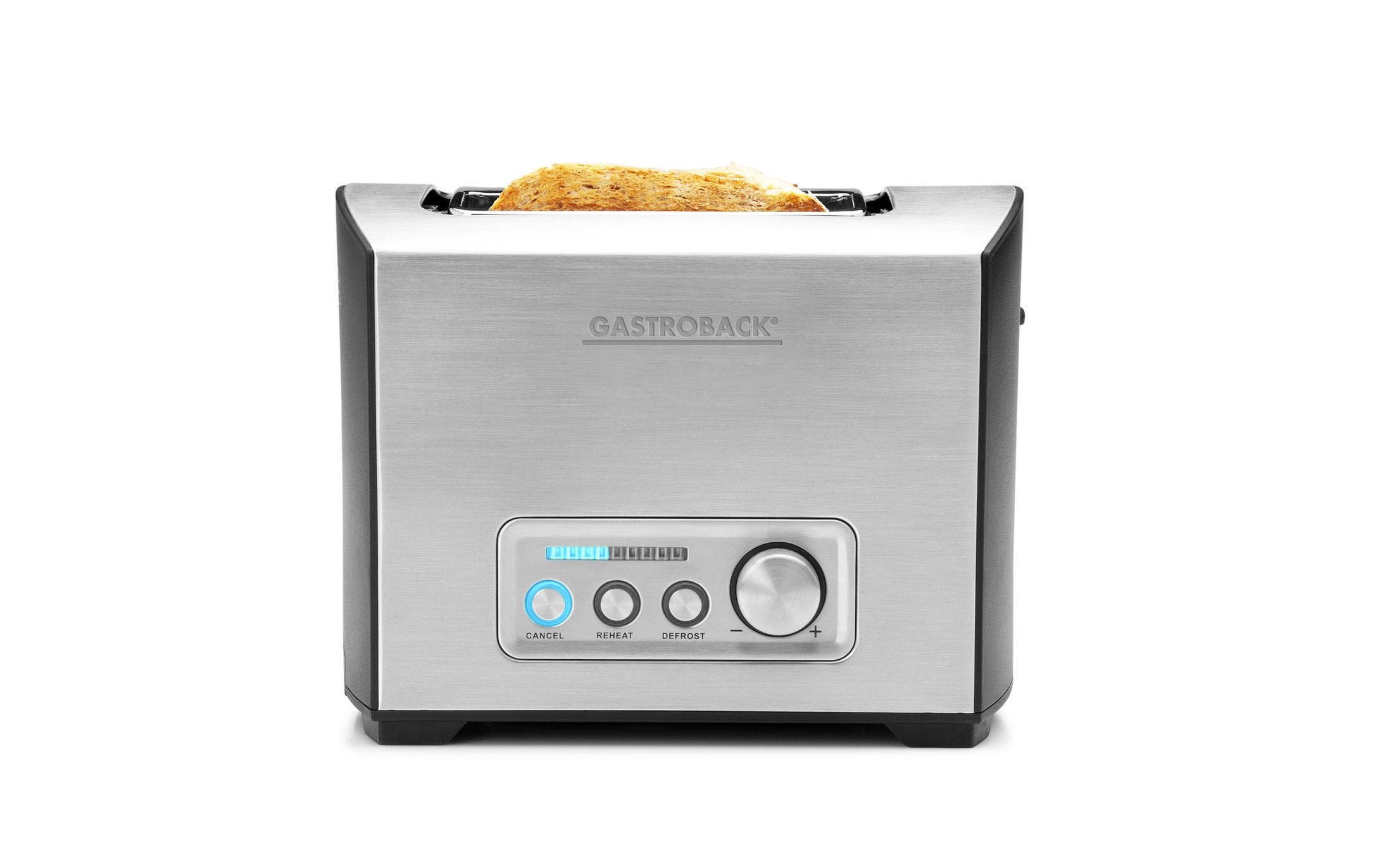 Gastroback Toaster »Gastroback«, 950 W, Lieferung mit passendem CH-Fixadapter