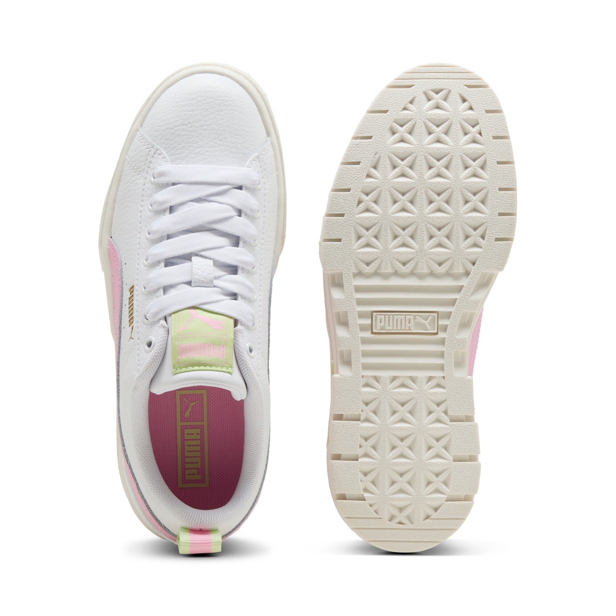 PUMA Sneakers »MAYZE LTH JR«  mit strukturierter Plateau-Gummisohle, herausnehmbare Innensohle