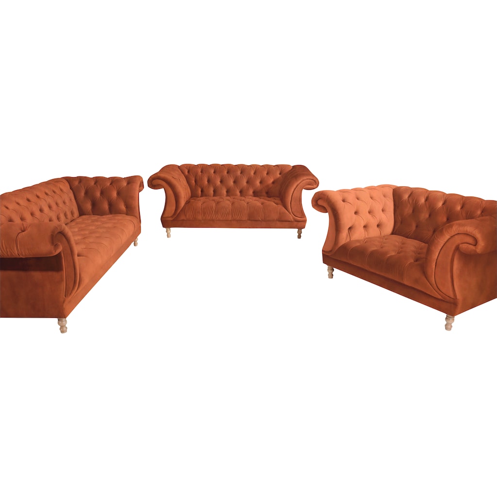 Max Winzer® Chesterfield-Sofa »Isabelle«