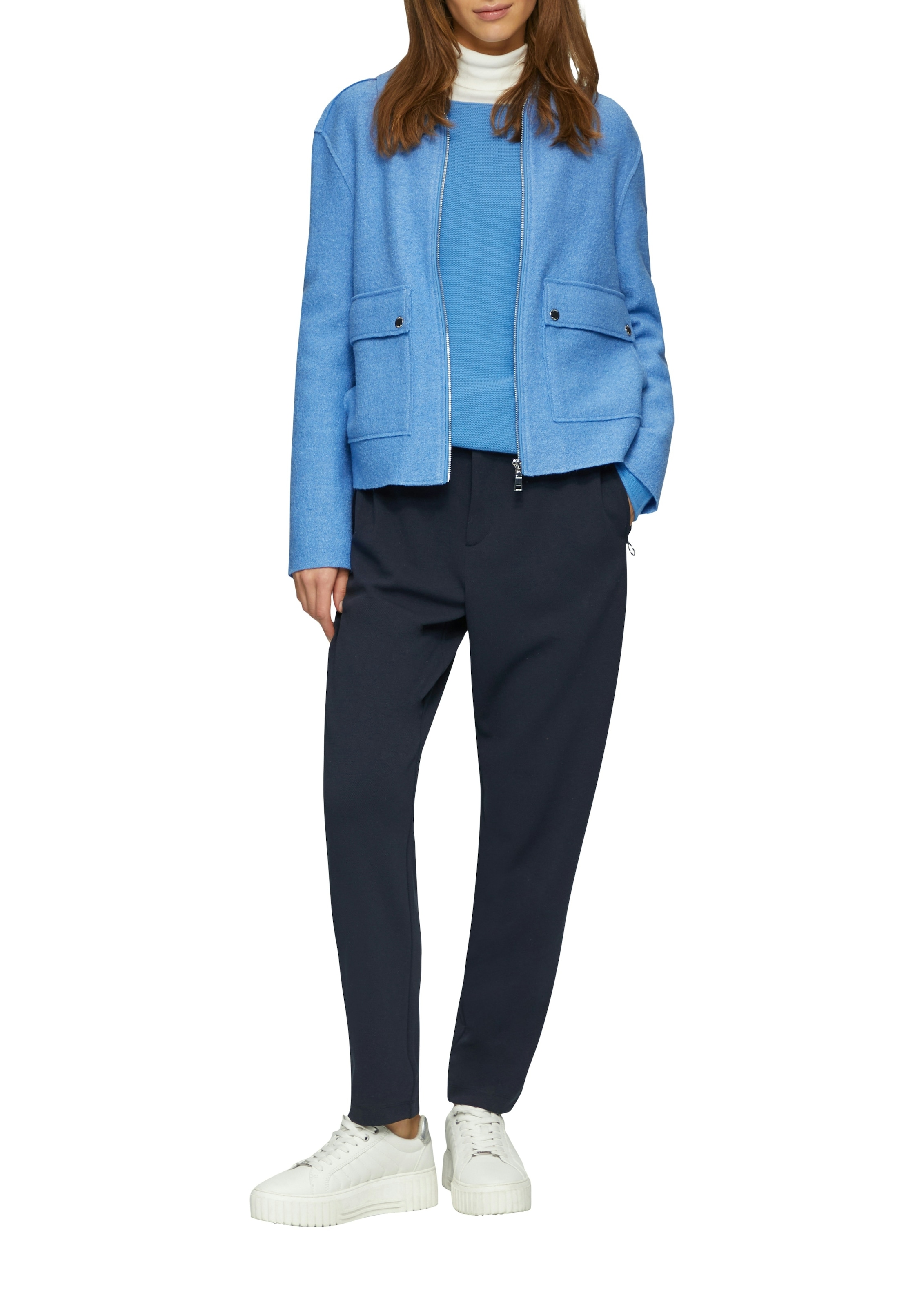 s.Oliver Pull en tricot avec encolure bateau