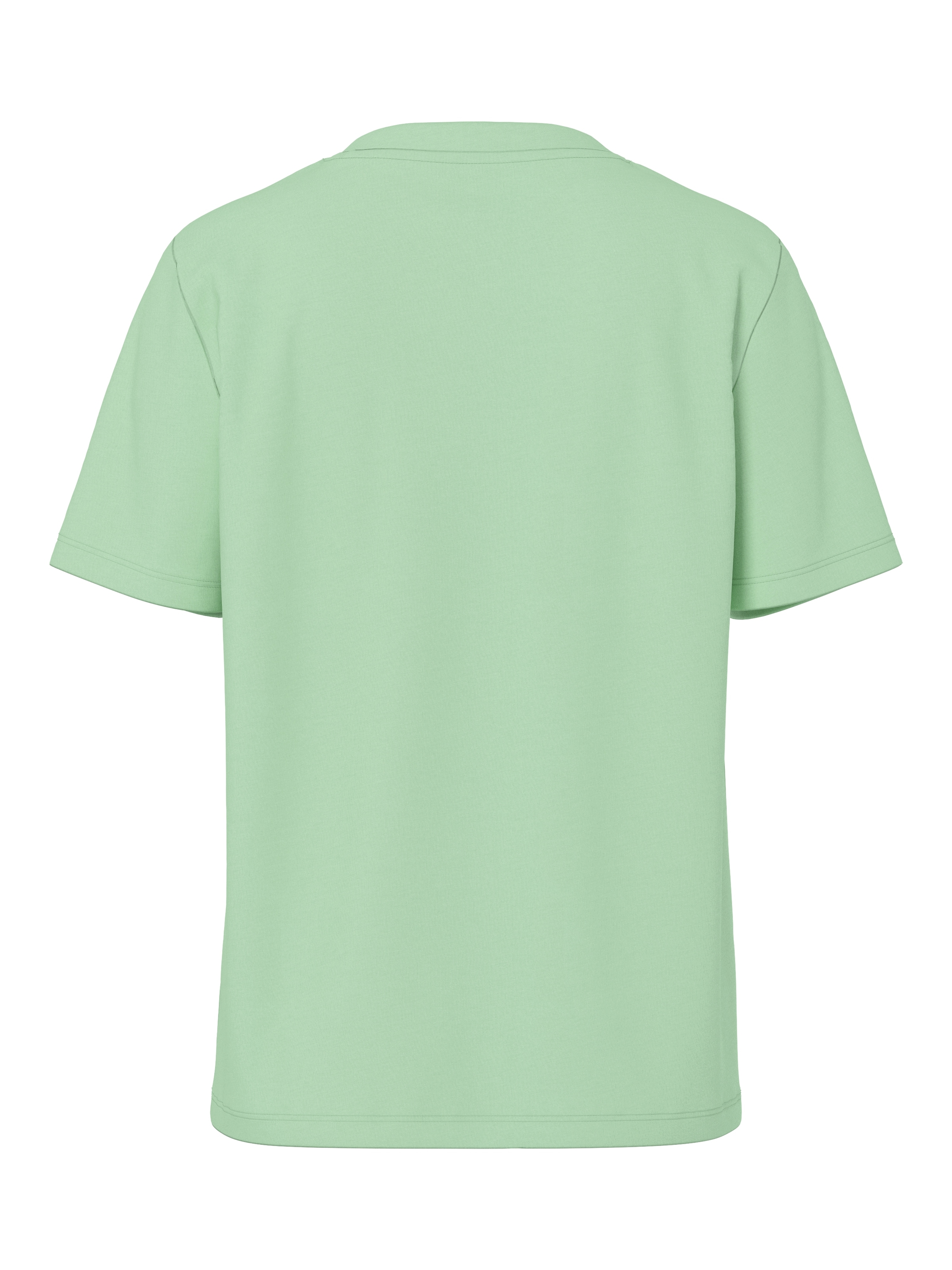 pieces Rundhalsshirt »PCRIA SS SOLID TEE NOOS BC« Baumwolle, regular fit