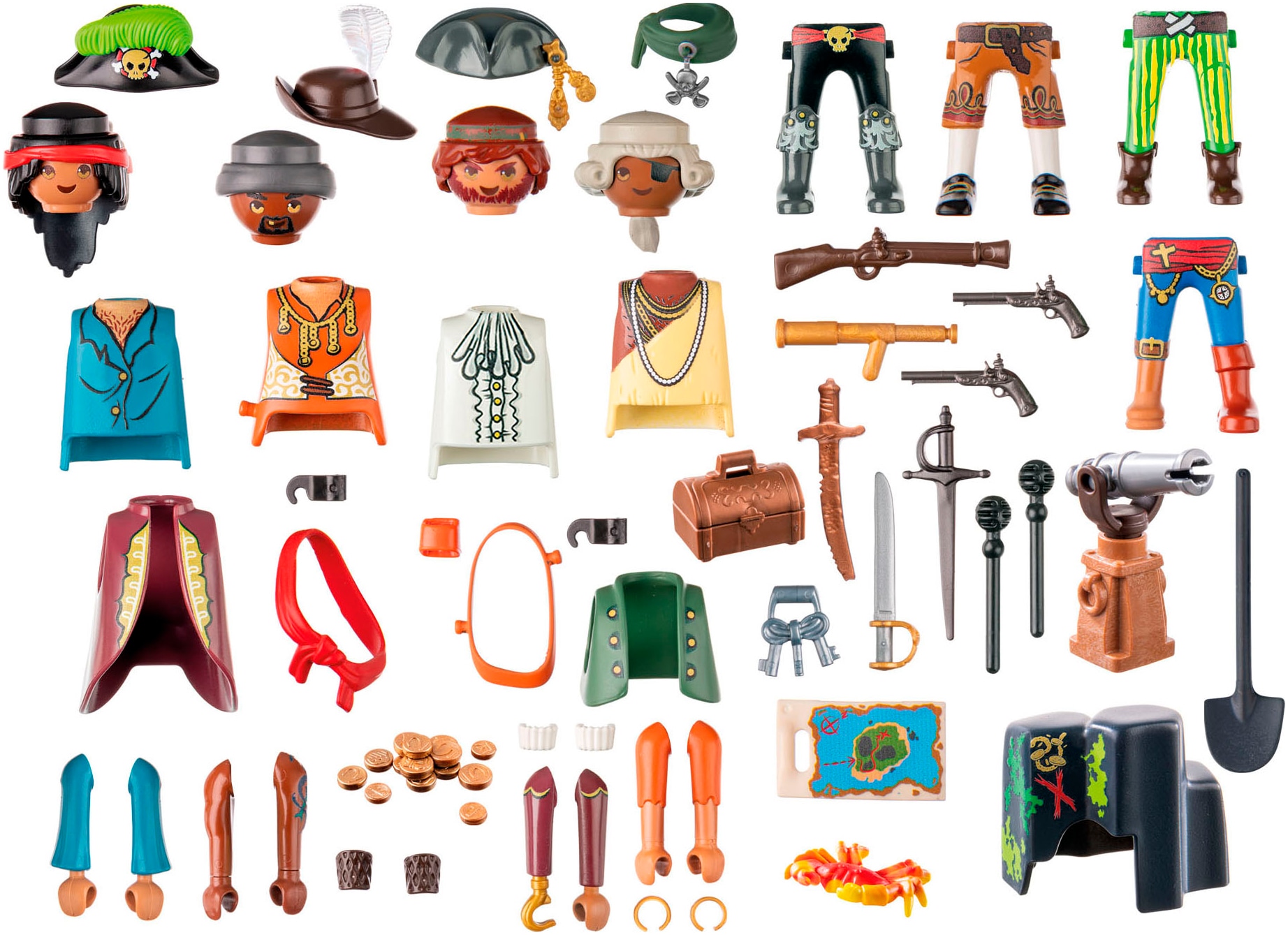 Playmobil® Konstruktions-Spielset »My Figures: Piraten (71533), Pirates« Made in Europe