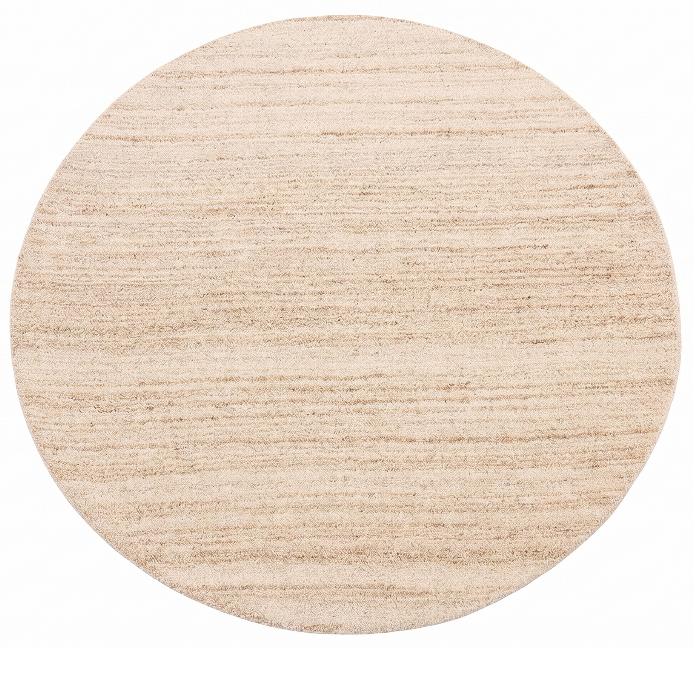 THEKO Tapis en laine »Janne, Berber Teppich,  Wolle, meliert, handgearbeitet« Rond 20 mm Höhe fait main, salon, chambre, salle à manger