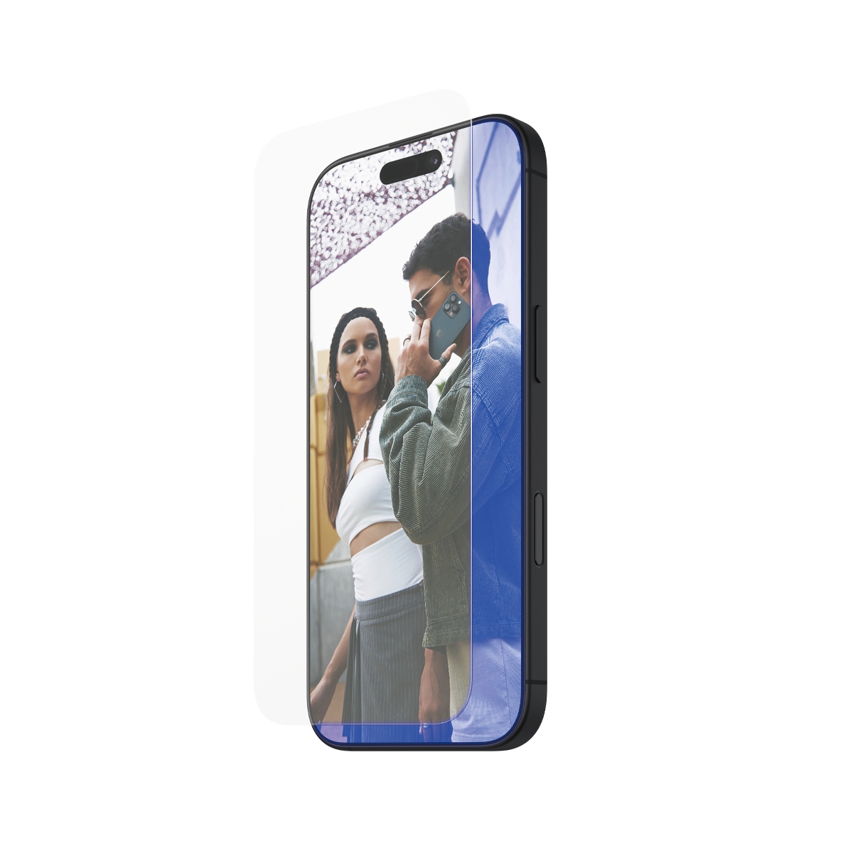 SAFE by PanzerGlass Displayschutzglas »Anti-Blue Light Screen Protection«, für Apple iPhone 16 Pro Max, (1 St.), Displayschutzfolie, Schutzfolie, Bildschirmschutz, kratz- & stossfest