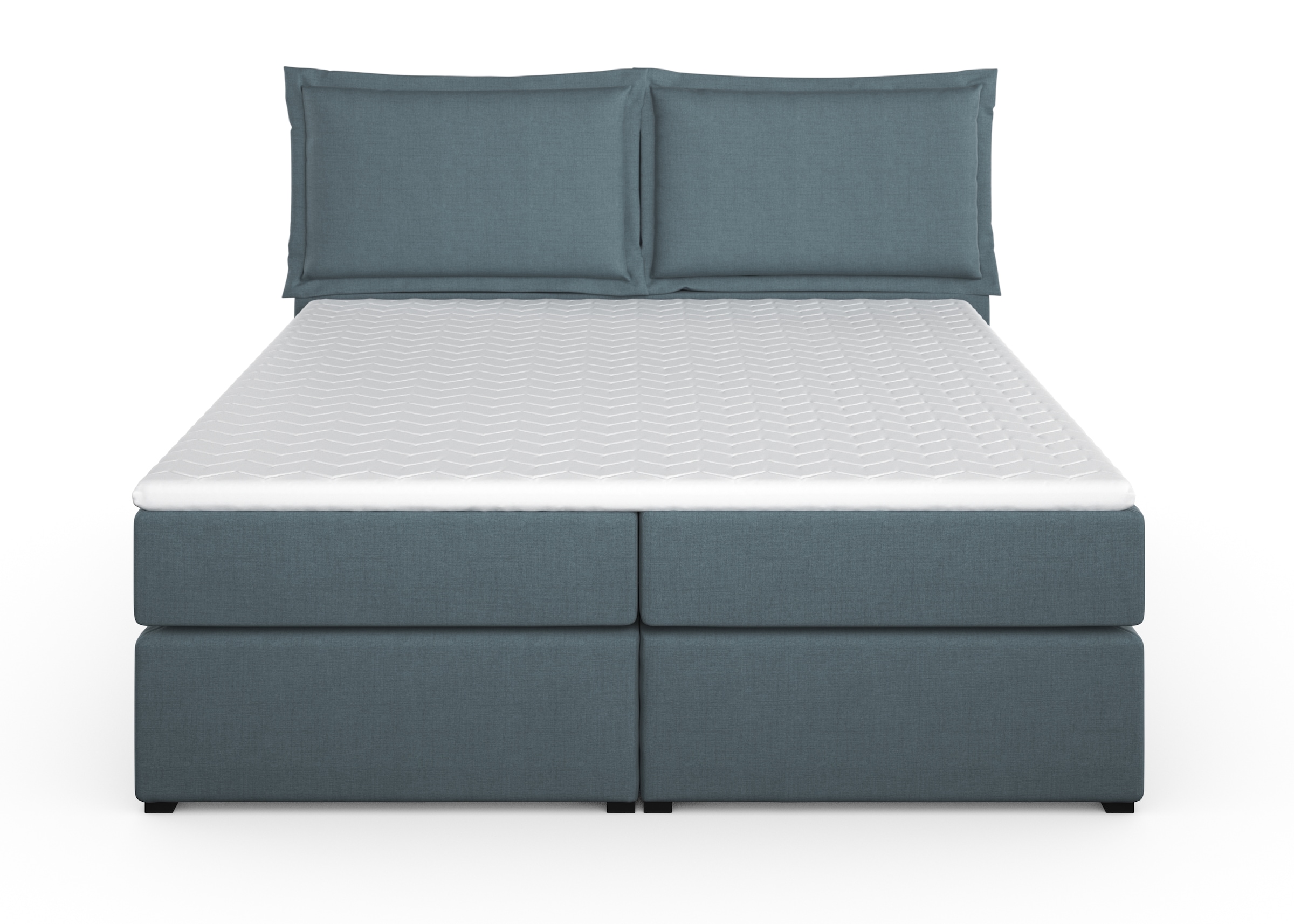 Home affaire Boxspringbett »Lysann«, 5fach verstellbares Kopfteil, in 4 Breiten, 3 Matratzenarten