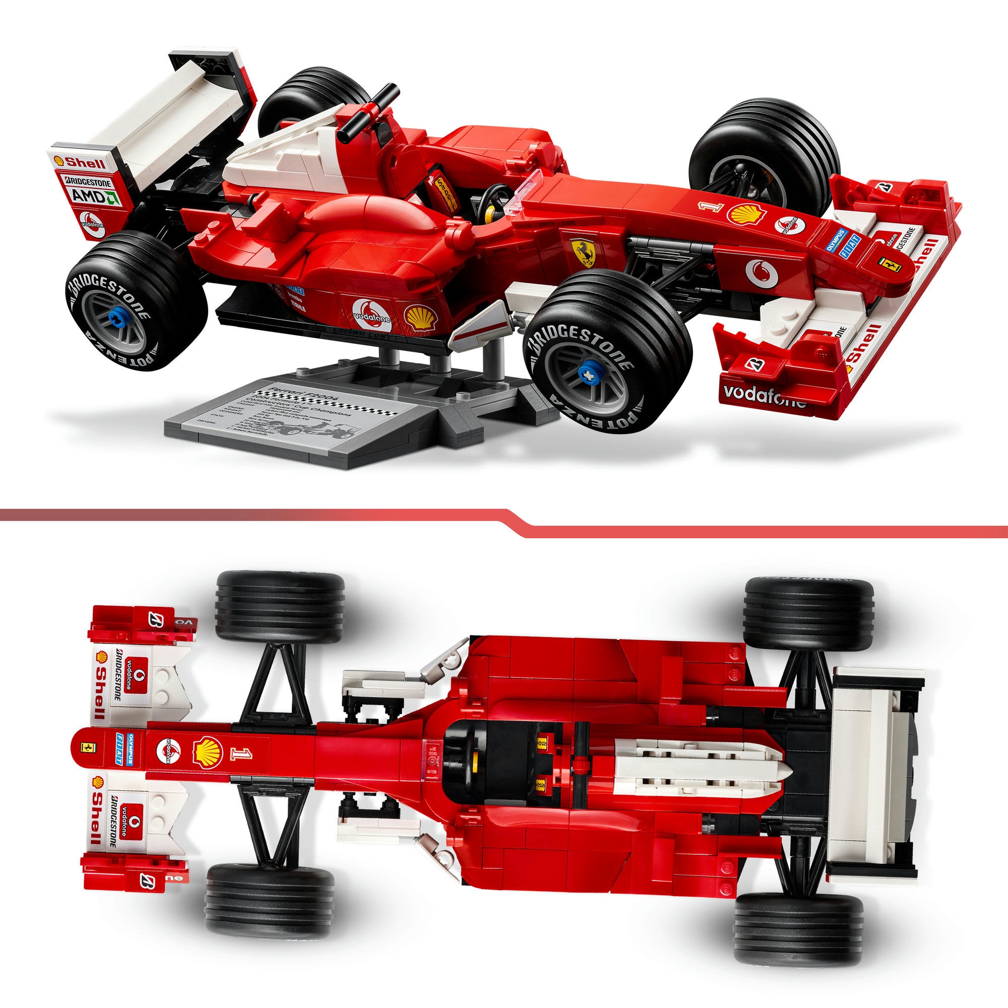 LEGO® Pions de construction »Ferrari F2004 und Michael Schumacher (11375), LEGO Icons«