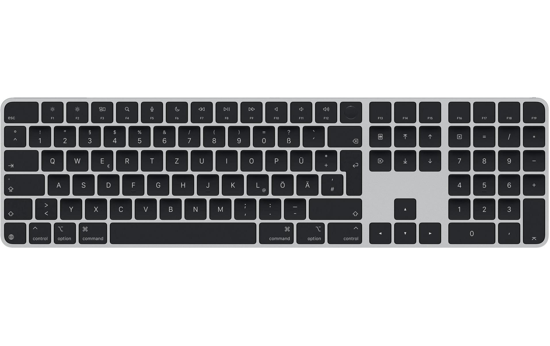 Image of Apple Apple-Tastatur "Magic Keyboard mit Touch ID und Ziffernblock (DE Layout)" (Ziffernblock)