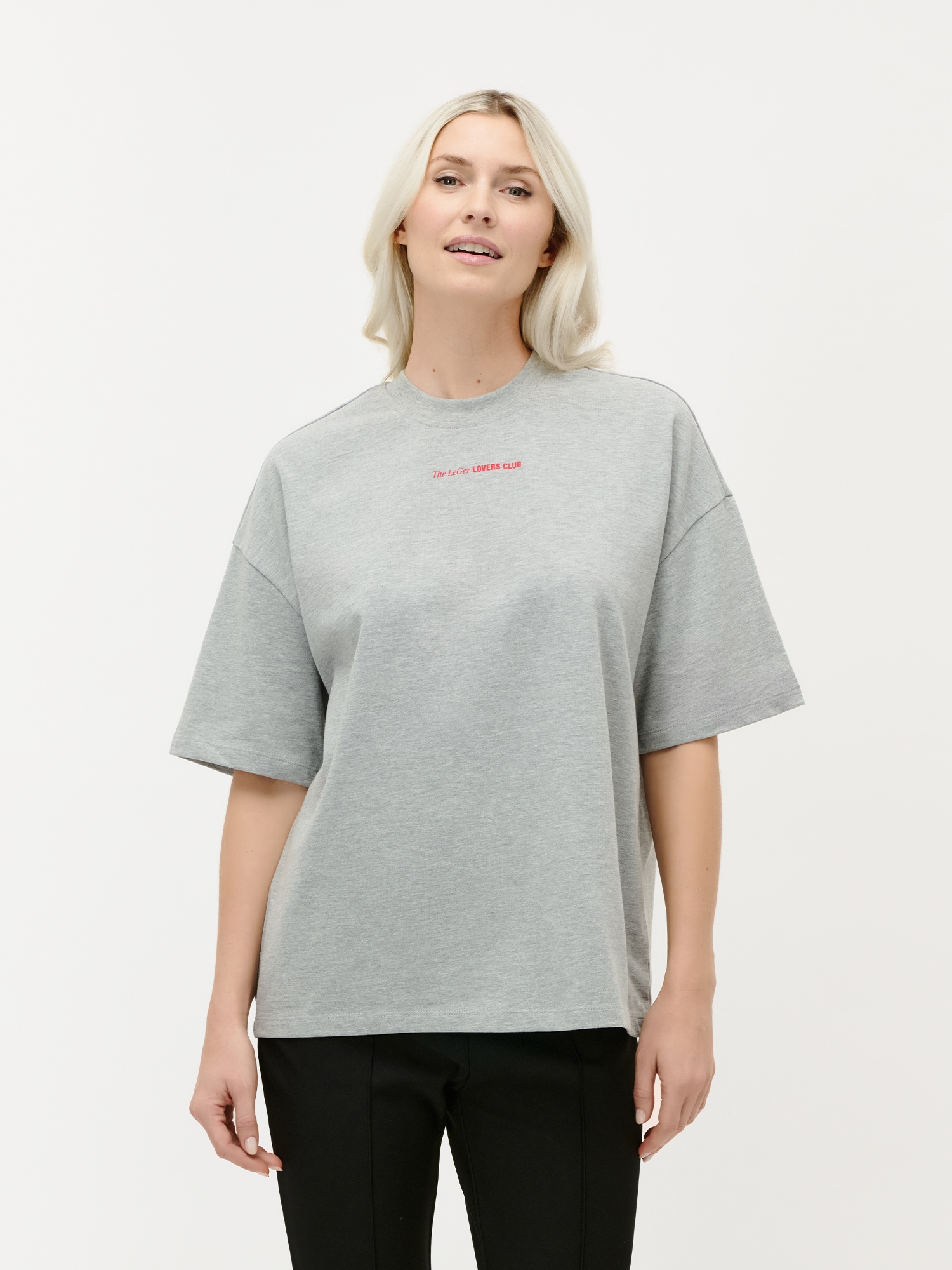 Image of LeGer T-Shirt "Lotte, LeGer by Lena Gercke" grosser Rückenprint, locker geschnitten