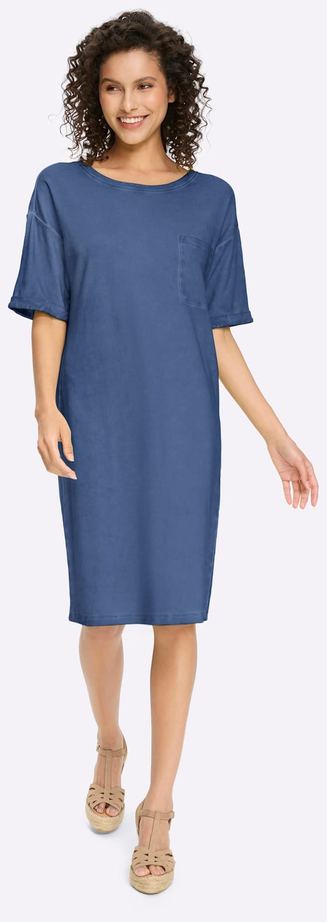 Image of heine Jerseykleid "Jersey-Kleid" Brusttasche