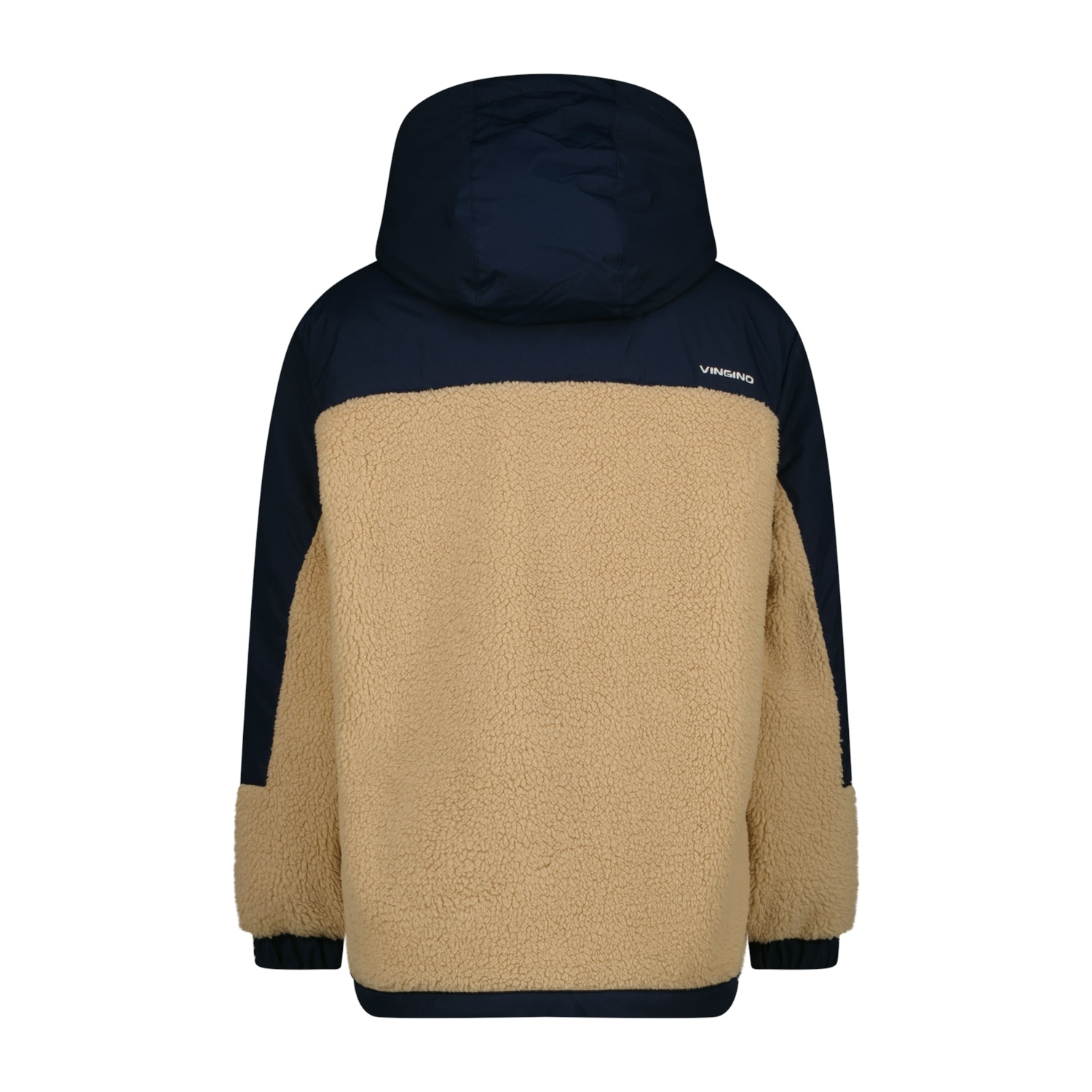 Vingino Kapuzenfleecejacke mit Kapuze Reissverschlusstasche, mit Kapuze