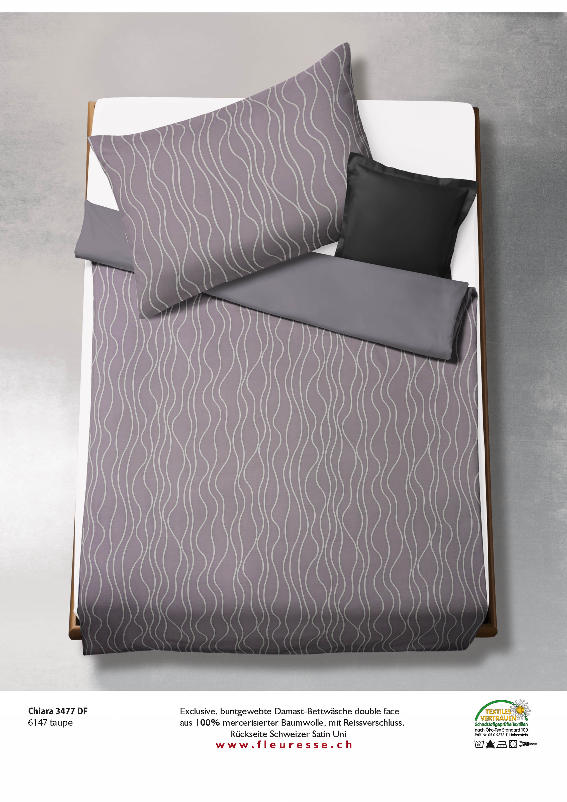 Image of fleuresse Bettwäsche »Chiara 3477«, (2 tlg.) bei Ackermann Versand Schweiz