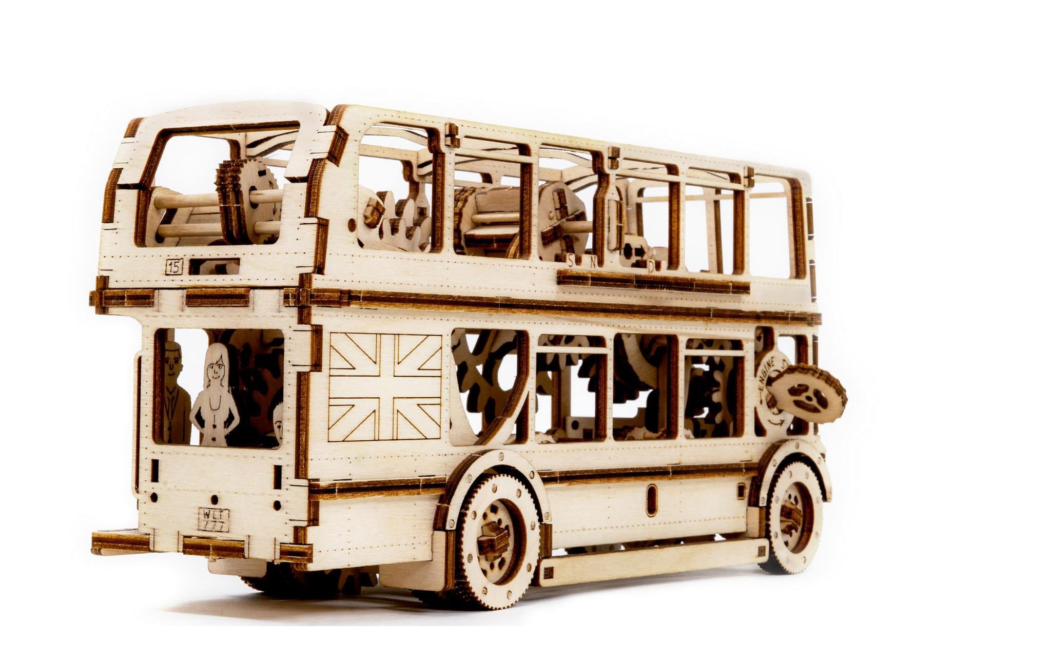 Revell® Modellbausatz »Tiny Adventures – London Bus Holzbausatz« 216 Stk. tlg.