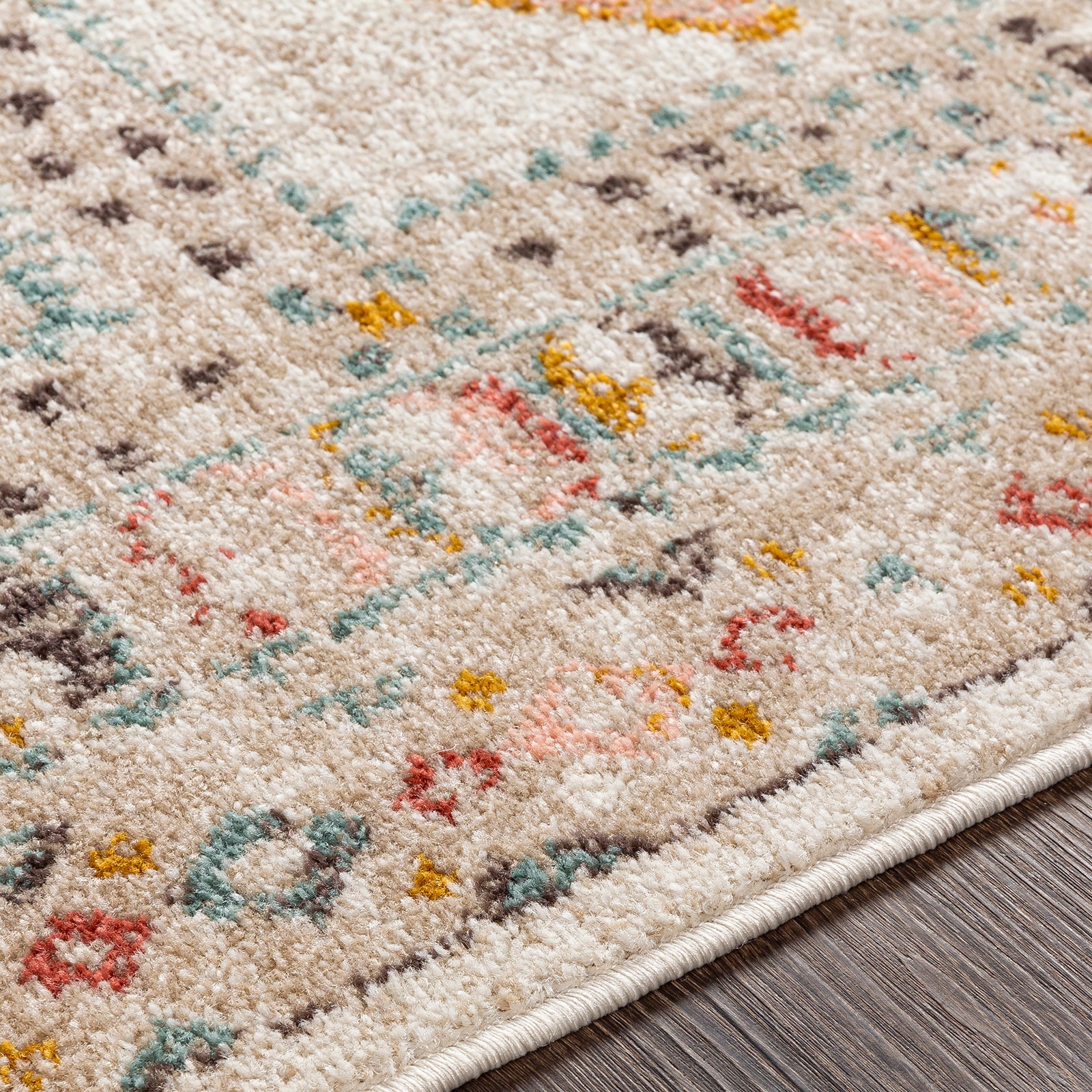 Livabliss Tapis »JAIPUR« Rectangulaire 13 mm Höhe Skandinavischer Teppich, Kurzflor Boho-Wohnzimmerteppich, Läufer