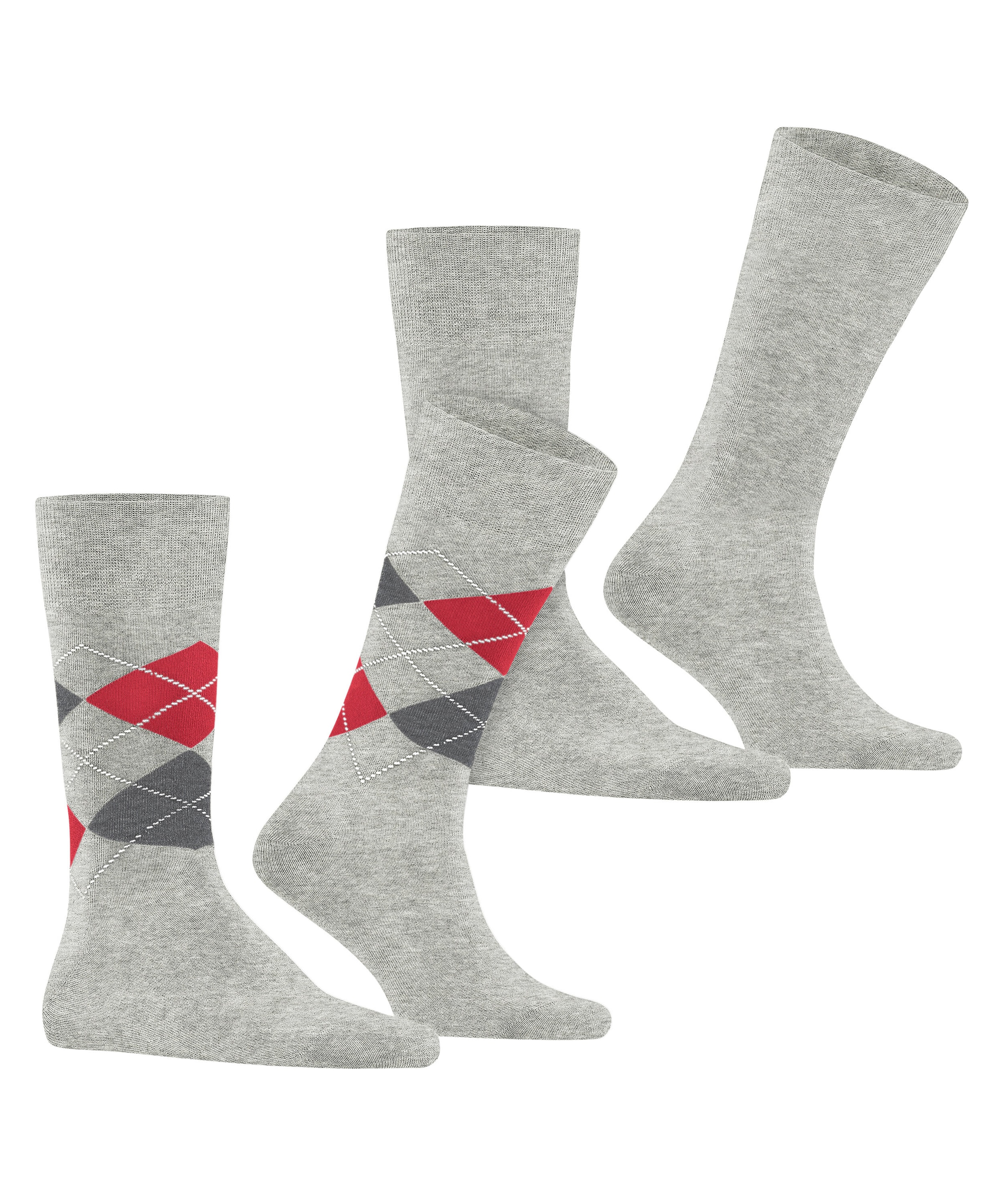 Burlington Socken »Everyday Argyle Mix«, (2er Pack)