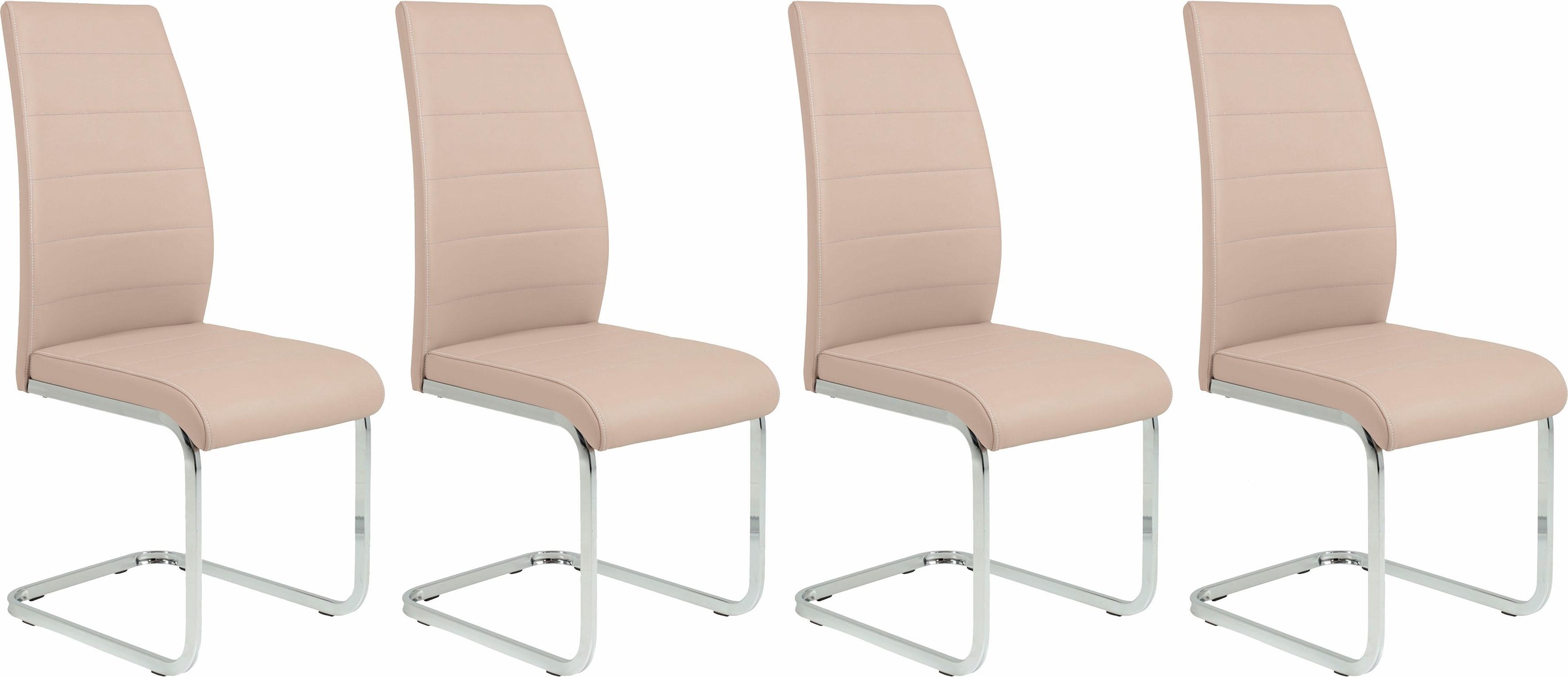 Image of HELA Freischwinger »Amber«, (Set), 4 St., Kunstleder, 2 oder 4 Stück bei Ackermann Versand Schweiz