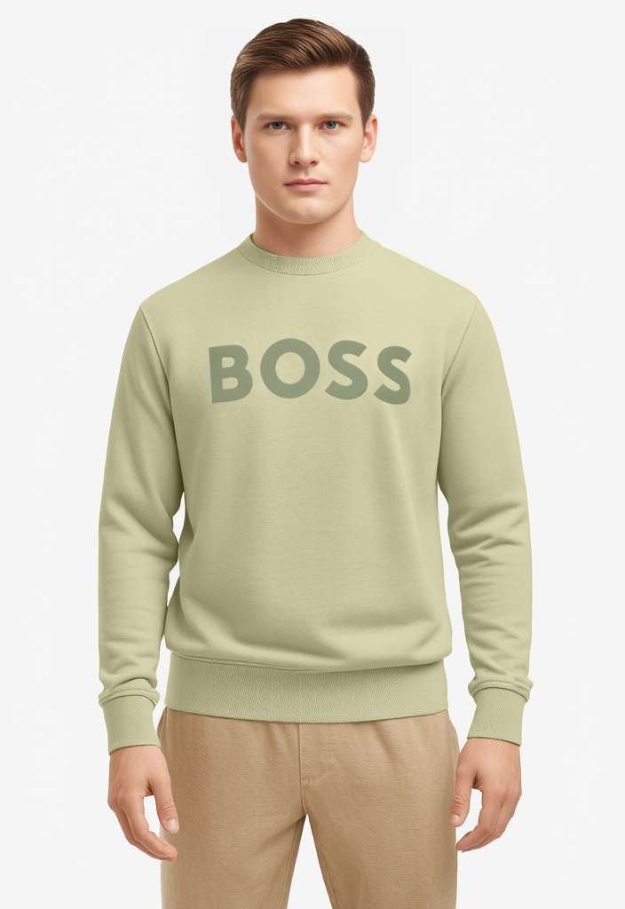 Image of BOSS ORANGE Sweatshirt "WeBasicCrew", mit Rundhalsausschnitt