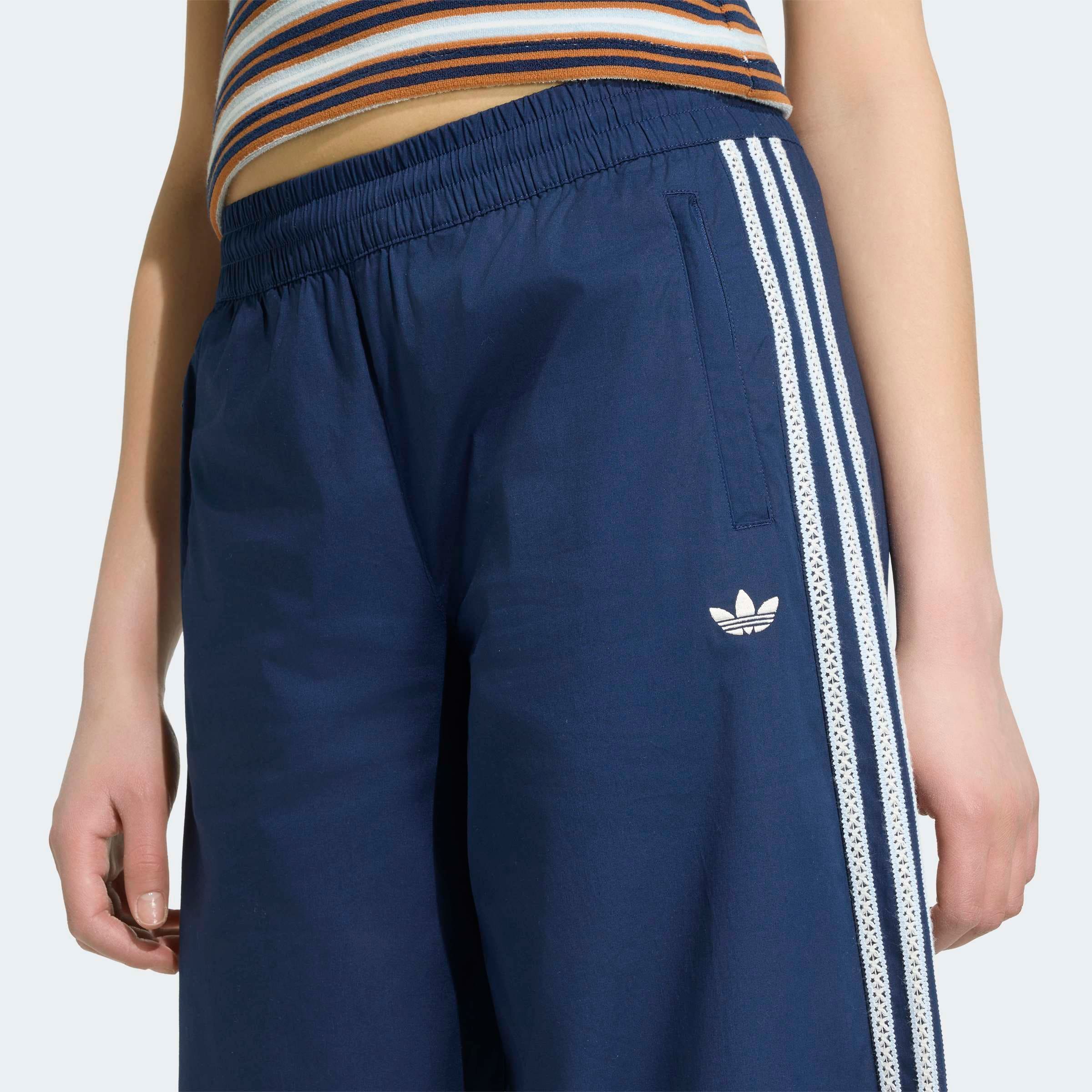 adidas Originals Sporthose »ADIDAS ORIGINALS SUMMER GLOW, WEITES BEIN«  für Erwachsene, mit Gummizug, aus Baumwolle, normal-weite Passform