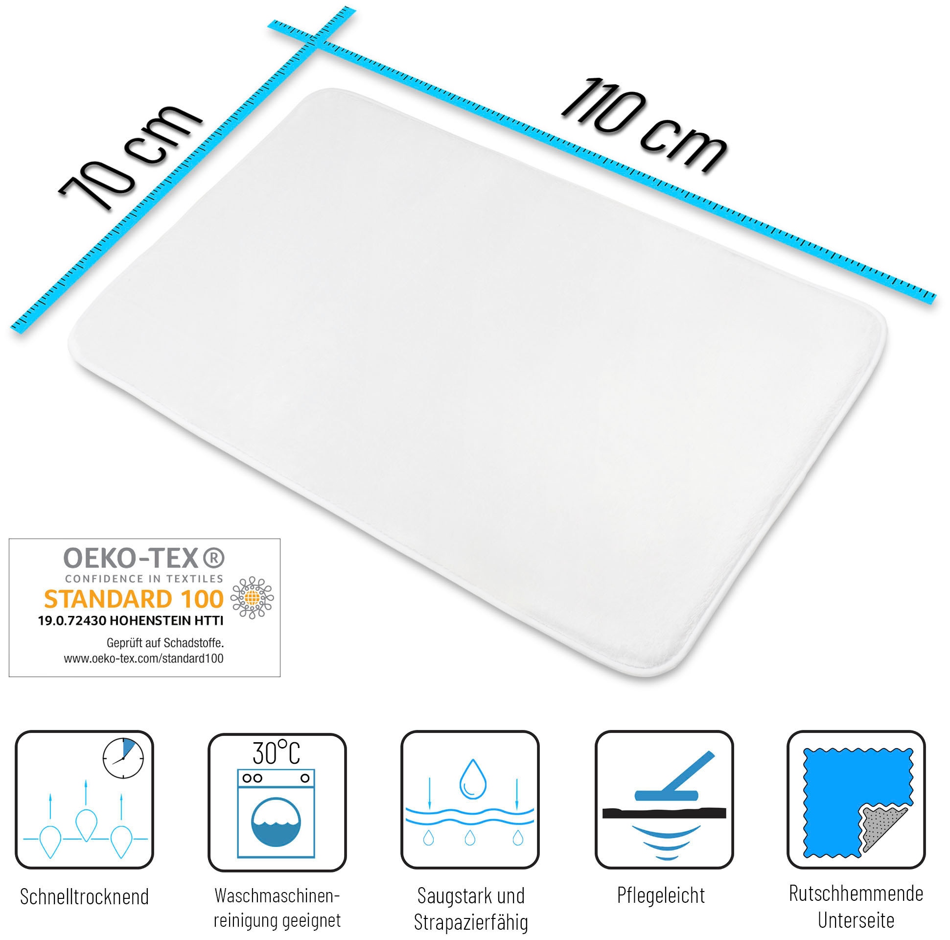 Sanilo Set d'accessoires de salle de bain »Pusteblume«