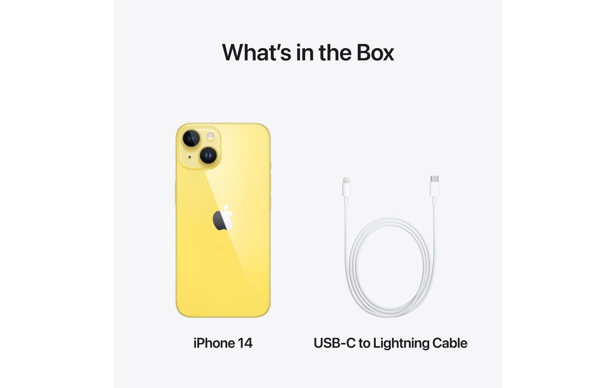 iPhone 14, 256 GB, Gelb
