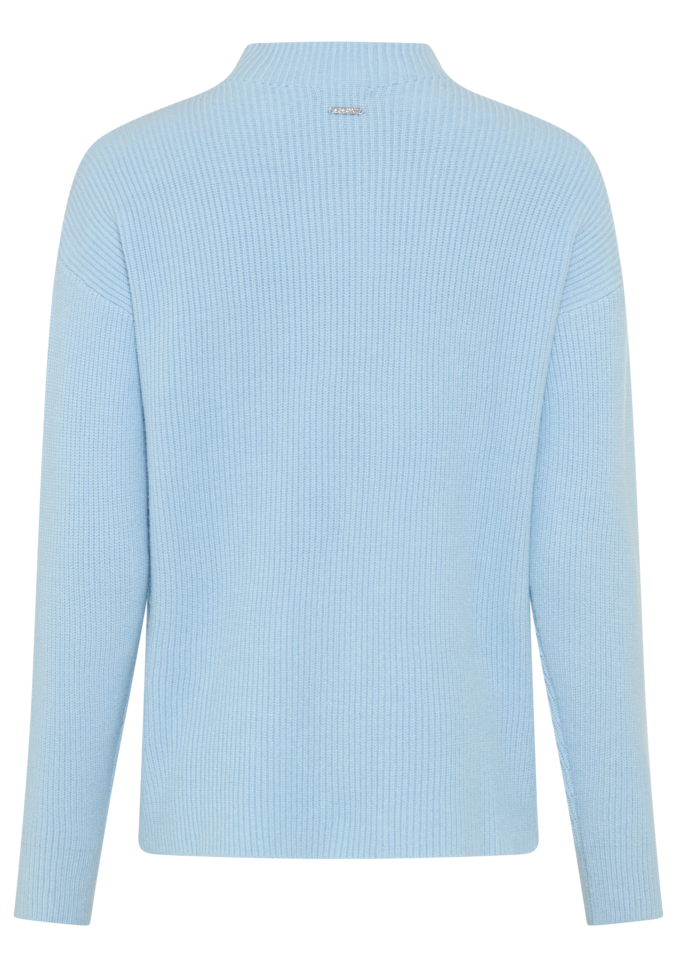 Laura Scott Pull en tricot »mit Stehkragen mit hüftlanger Passform« en mélange de viscose doux